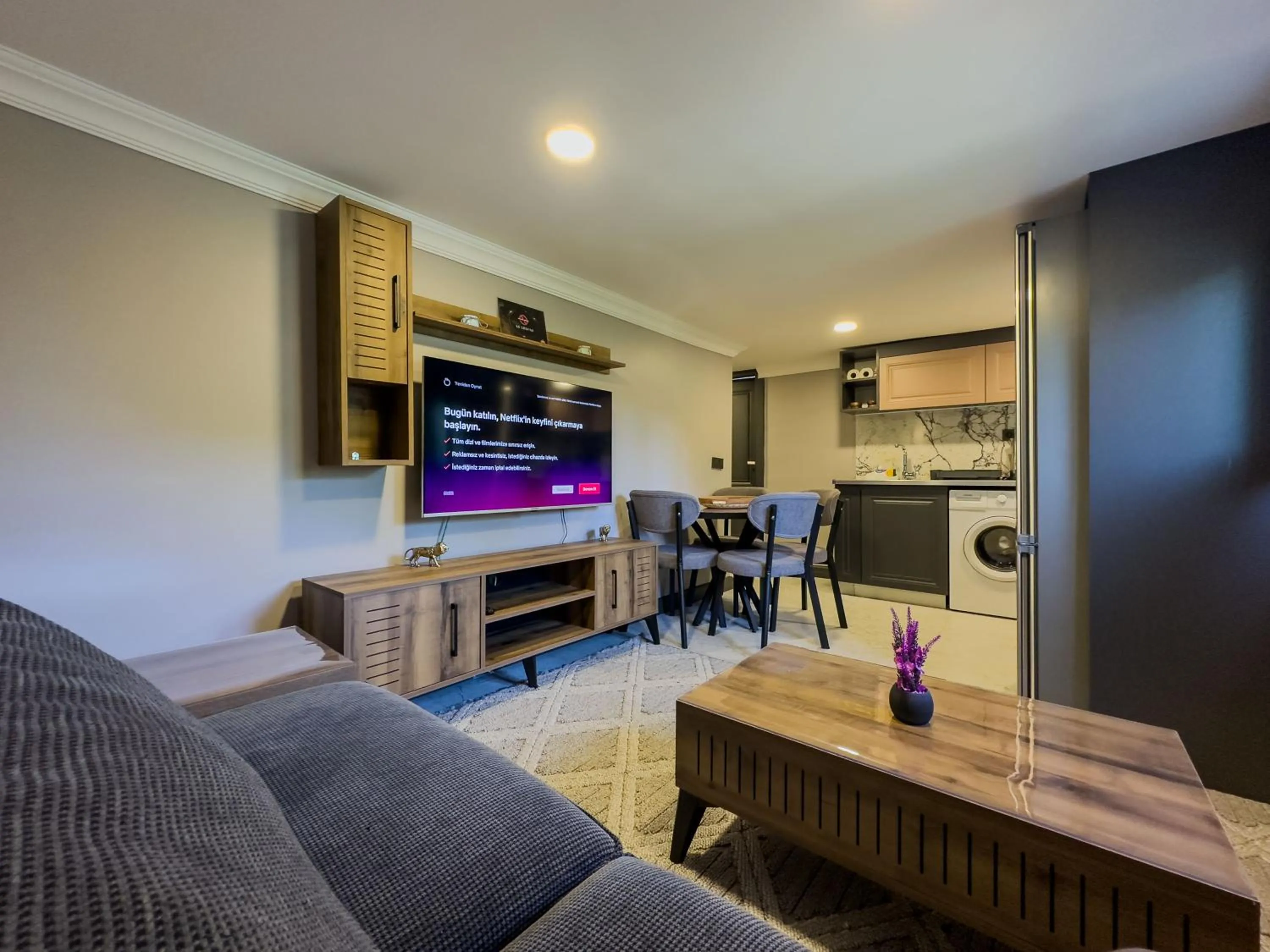 Communal lounge/ TV room in Belek 07 Luxury Suites Only For Family