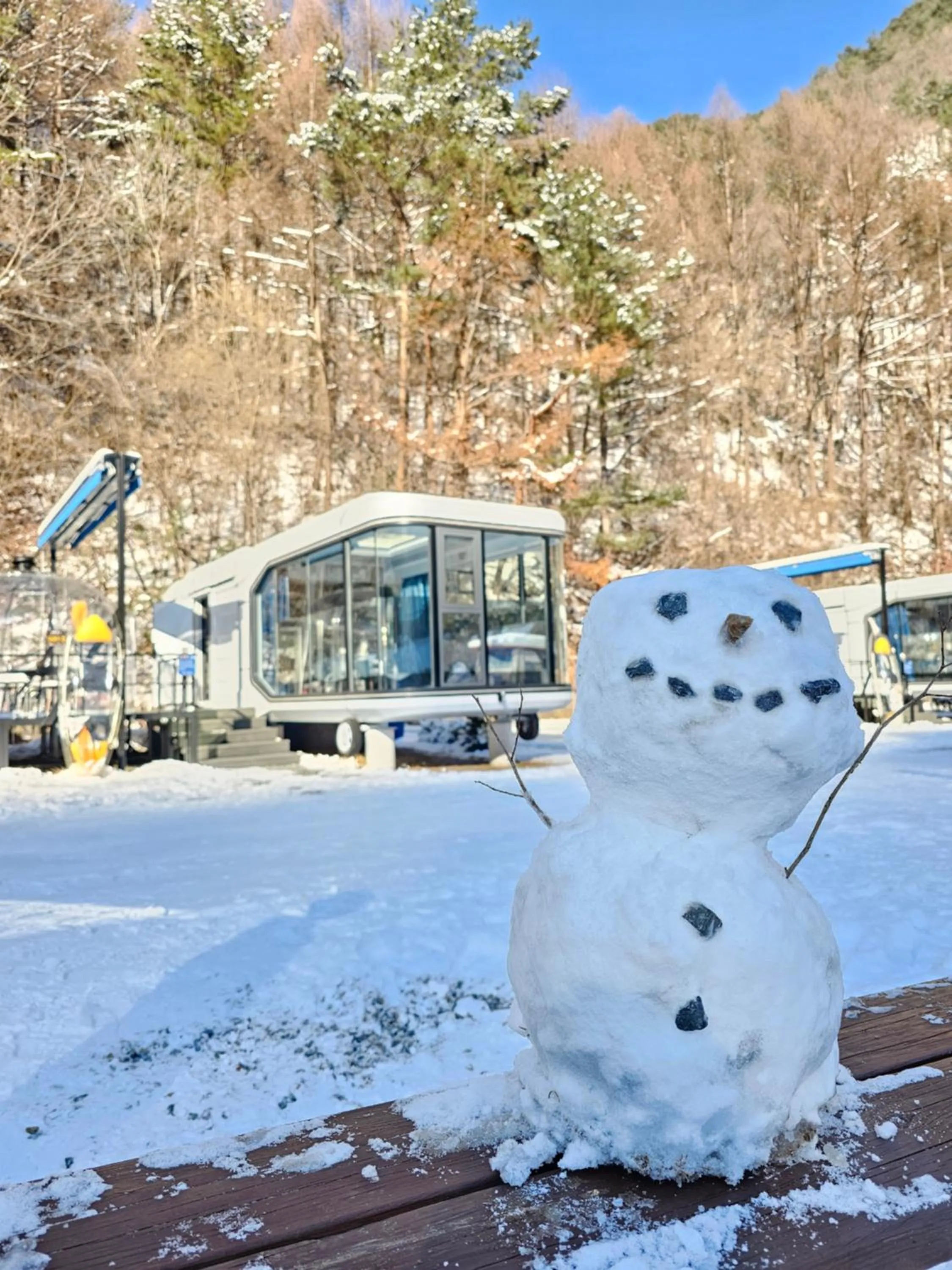 Natural landscape in Galaxy X Hotel Type Caravan Glamping & Pension