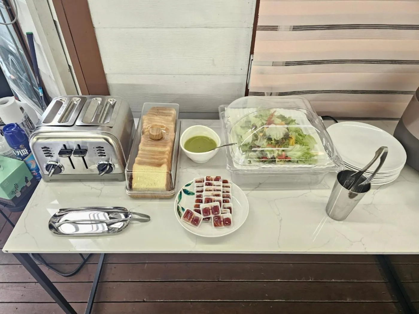 Breakfast in Galaxy X Hotel Type Caravan Glamping & Pension