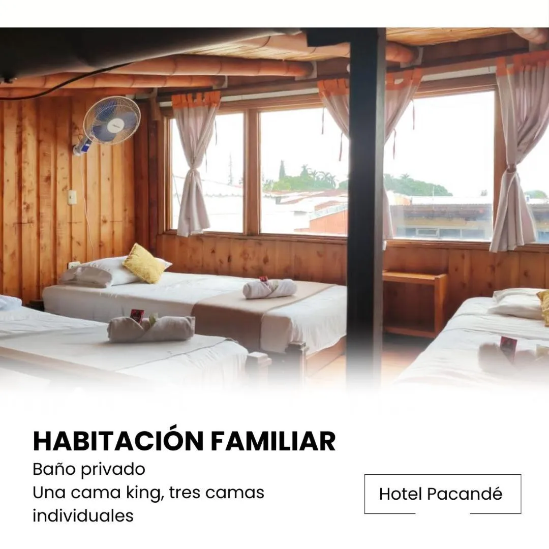 Bed in Hotel Pacande B&B