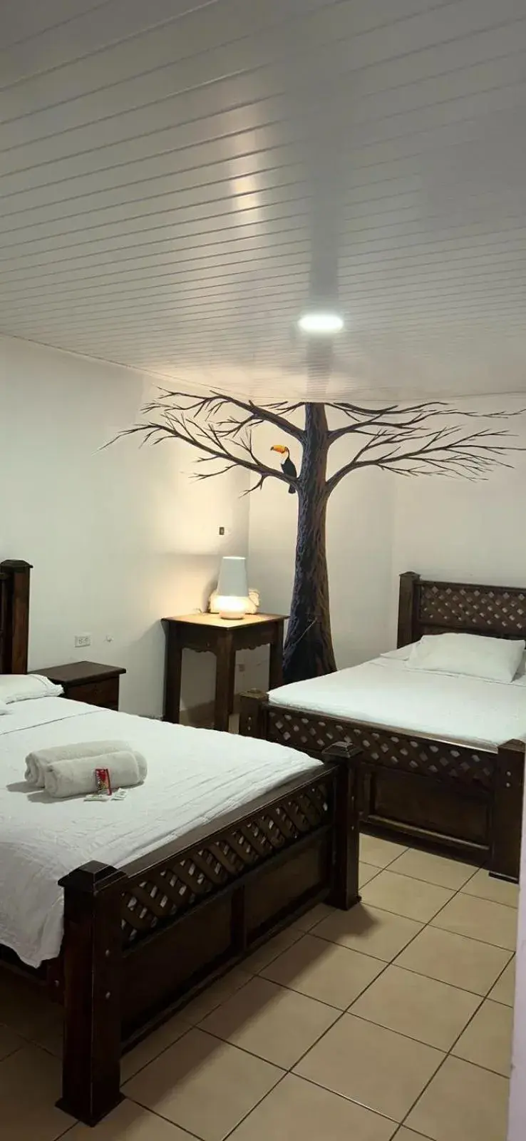 Deluxe Queen Room with Two Queen Beds in Hotel Pacande B&B Deluxe Queen Room with Two Queen Beds in Hotel Pacande B&B