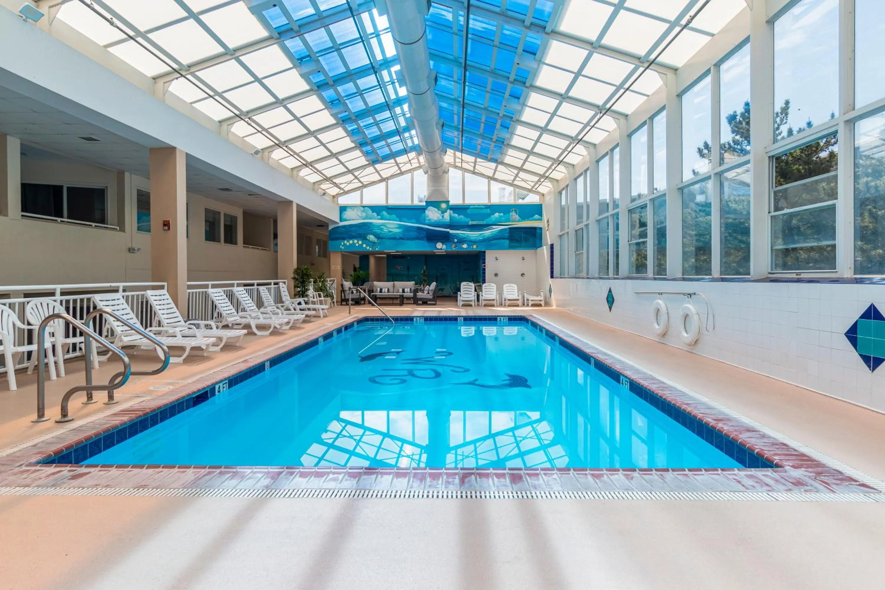 Swimming pool in Watson's Regency Suites