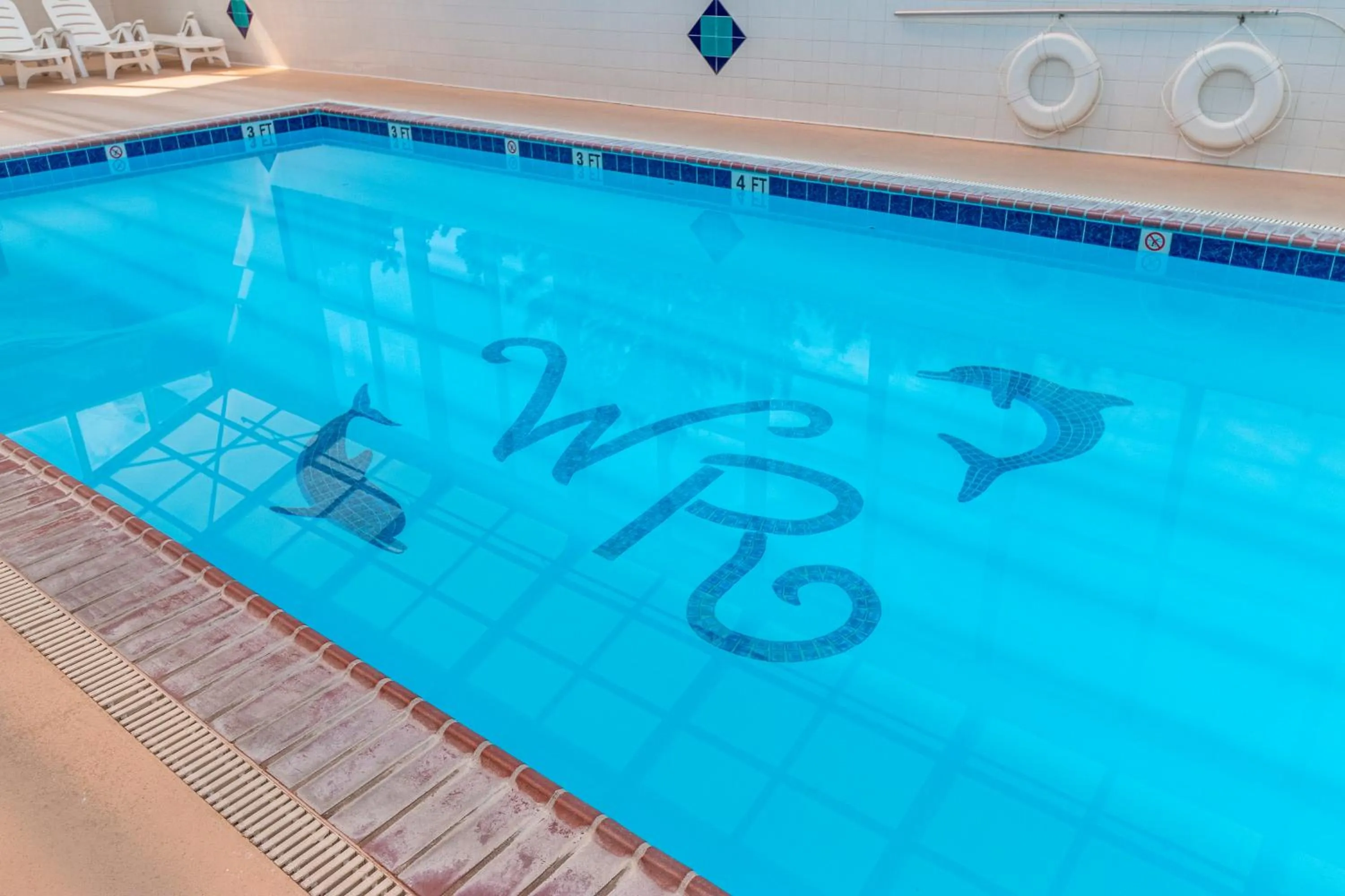 Swimming pool in Watson's Regency Suites