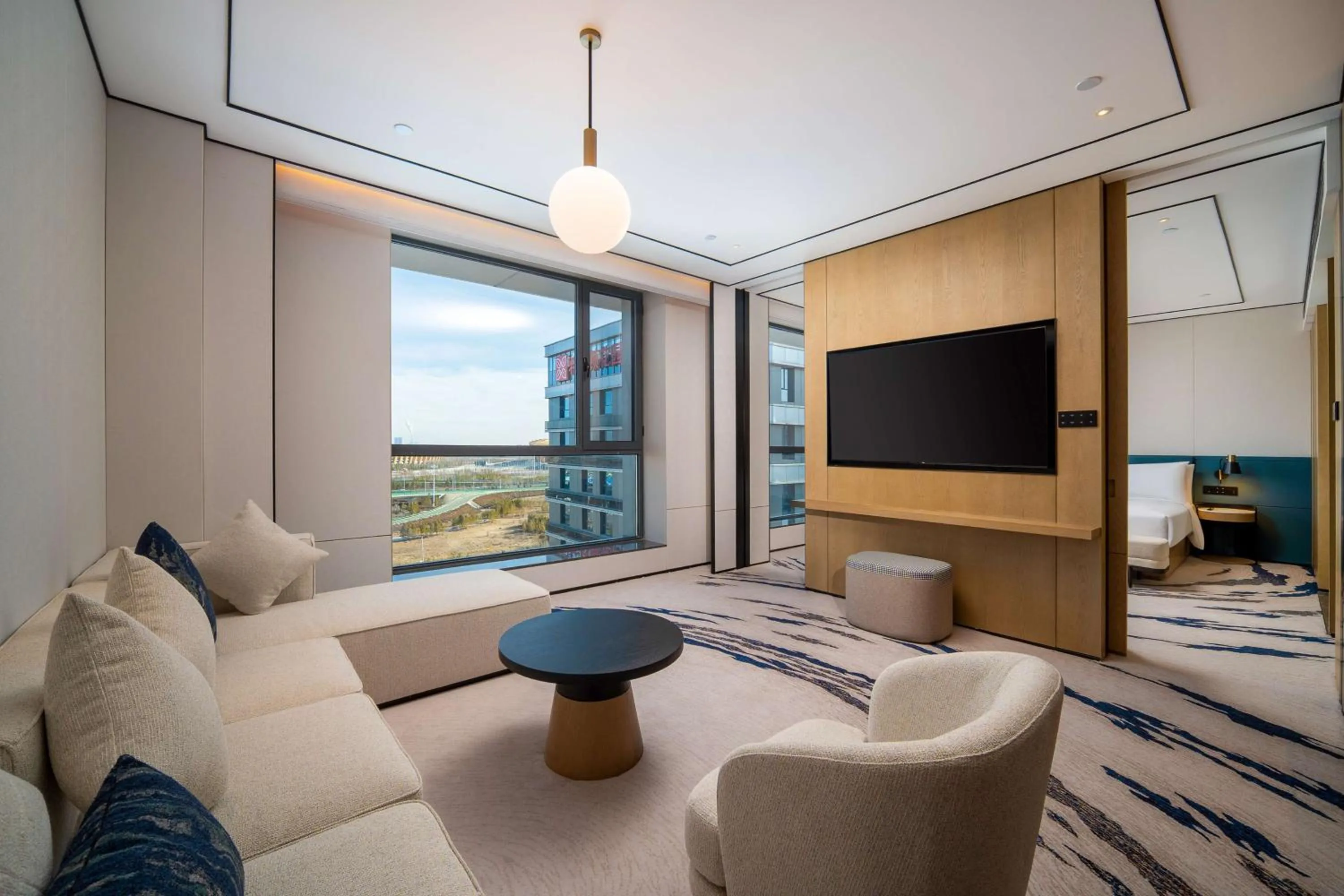 Living room in Hilton Garden Inn Ordos Kangbashi