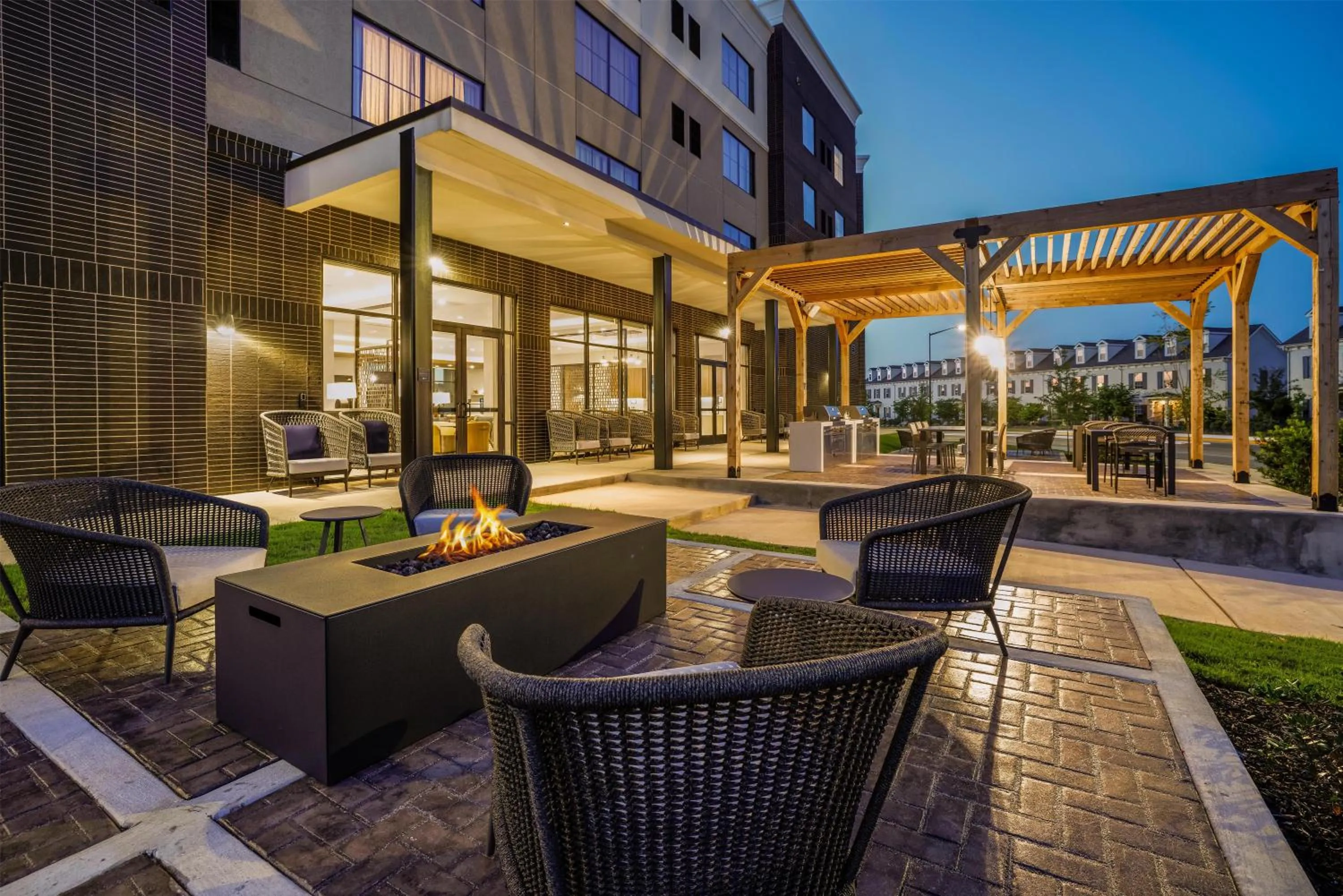 Patio in Homewood Suites By Hilton Madison Huntsville