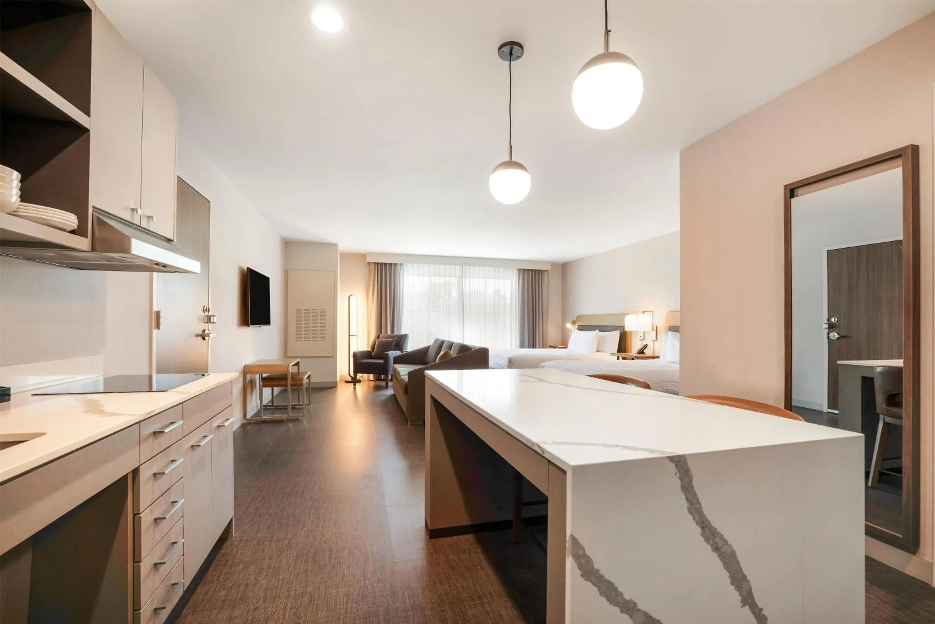 Living room in Homewood Suites By Hilton Madison Huntsville