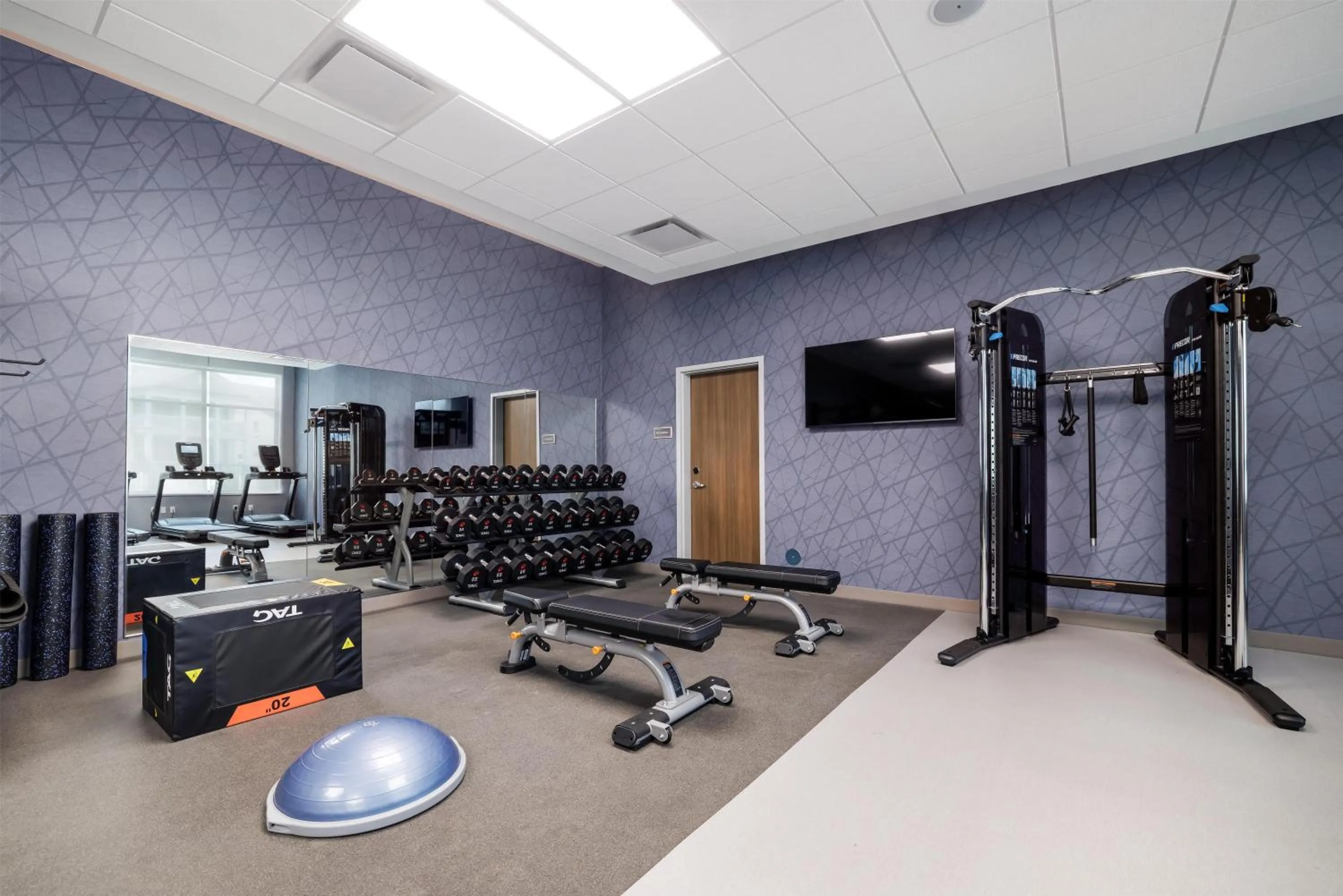 Fitness centre/facilities in Homewood Suites By Hilton Madison Huntsville