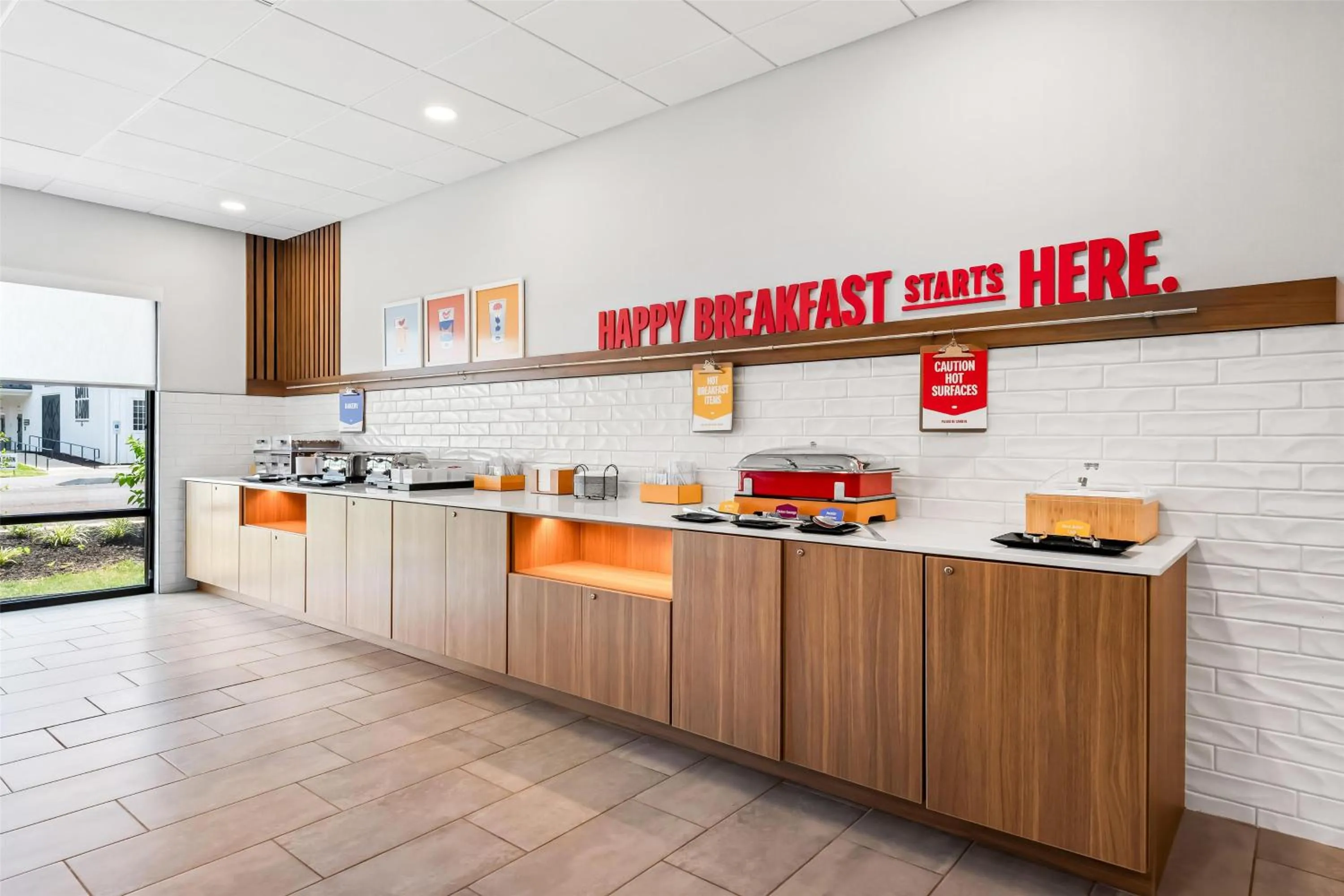 Breakfast in Hampton Inn & Suites Intercourse, Pa