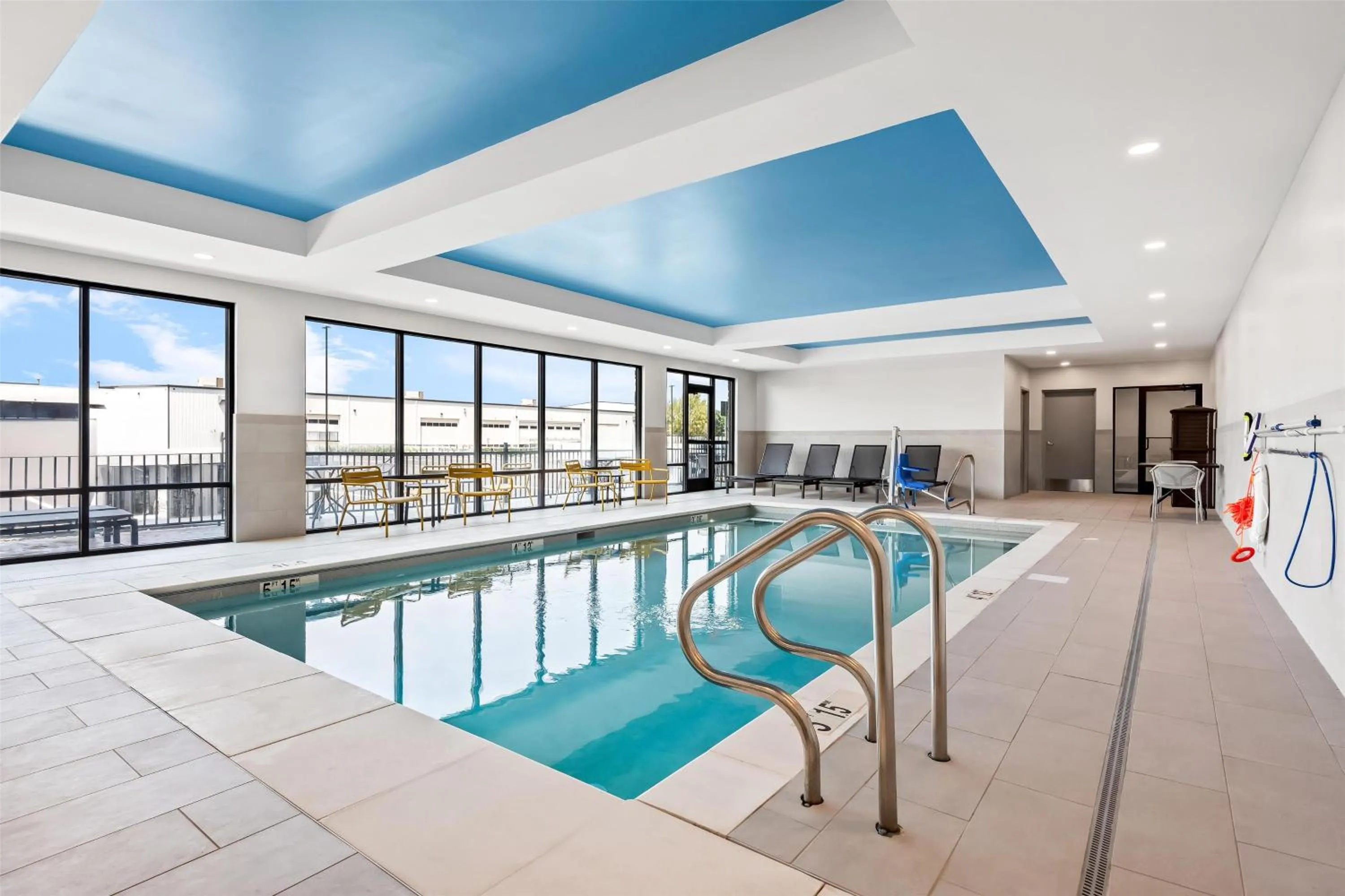 Pool view in Hampton Inn & Suites Intercourse, Pa