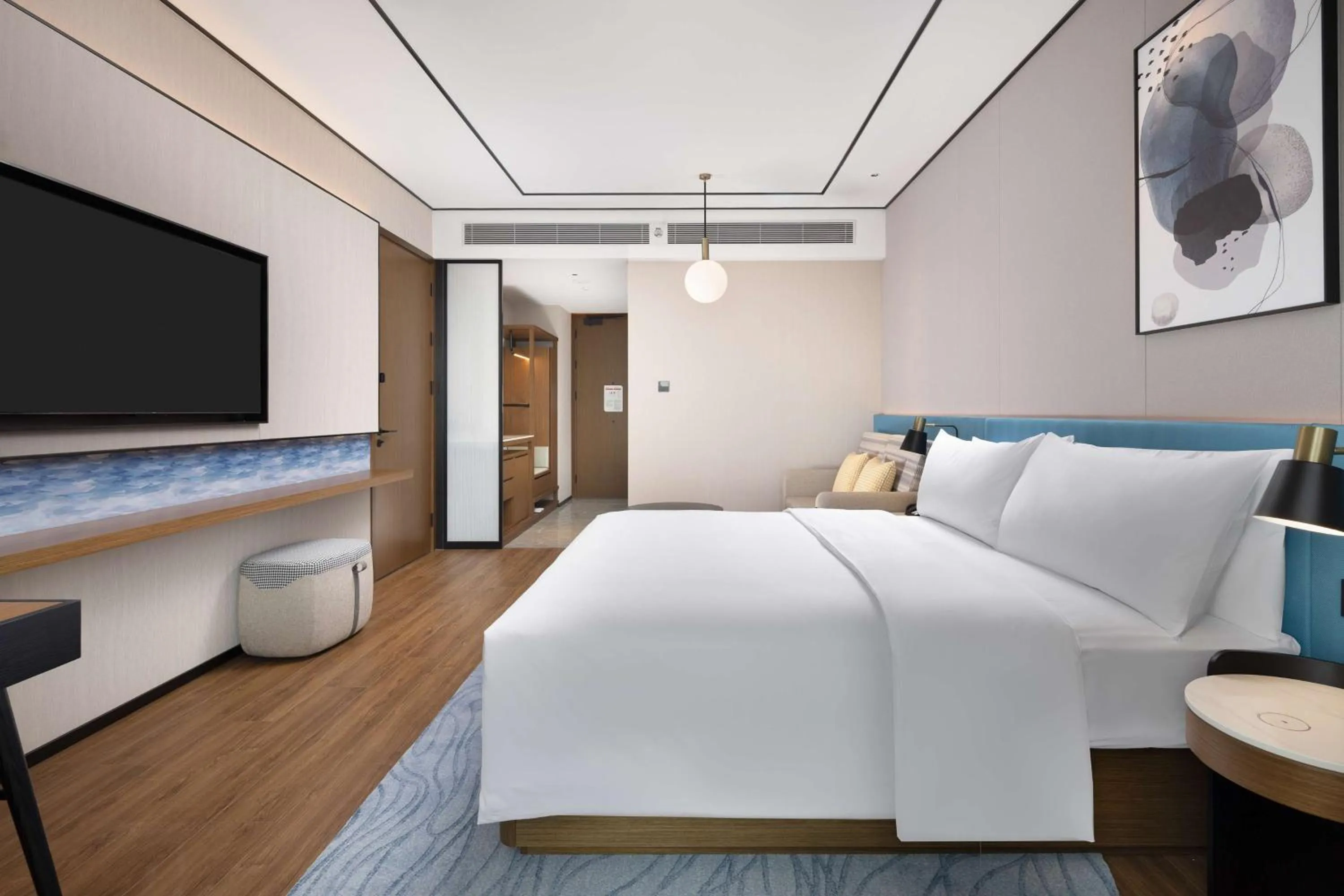 Bed in Hilton Garden Inn Shanwei Haibin Boulevard