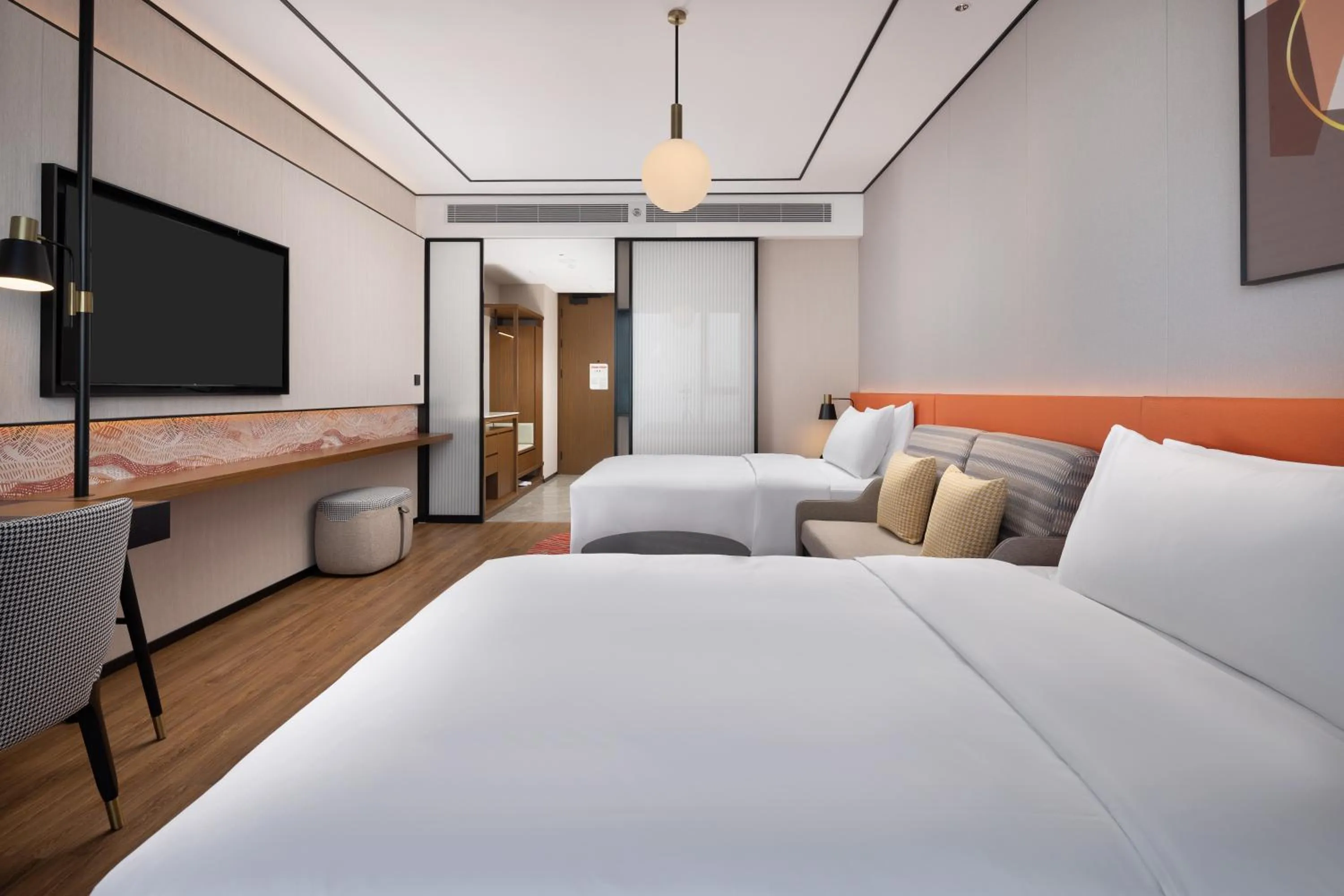 Bed in Hilton Garden Inn Shanwei Haibin Boulevard