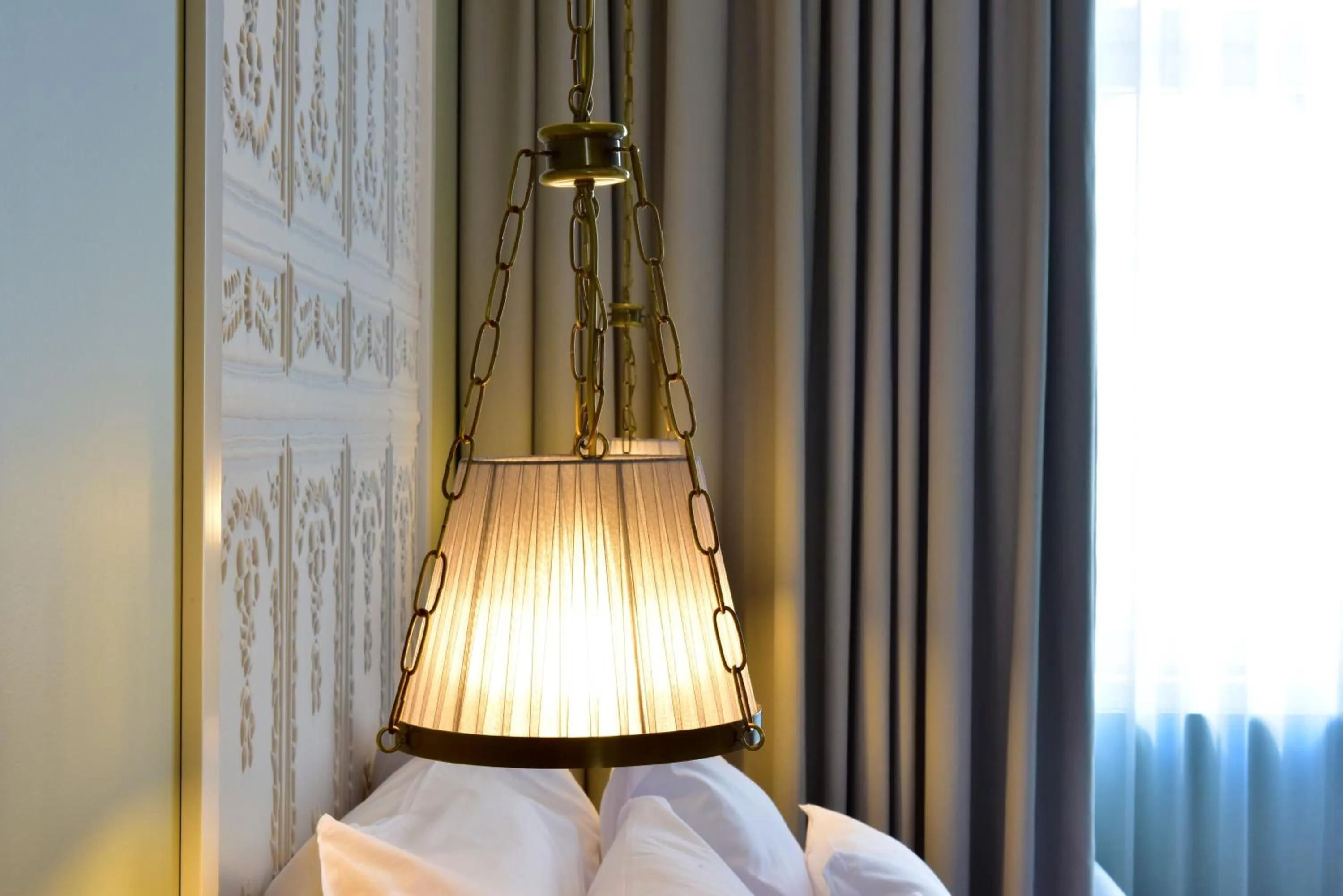 Decorative detail, Bed in Pousada de Lisboa - Small Luxury Hotels Of The World