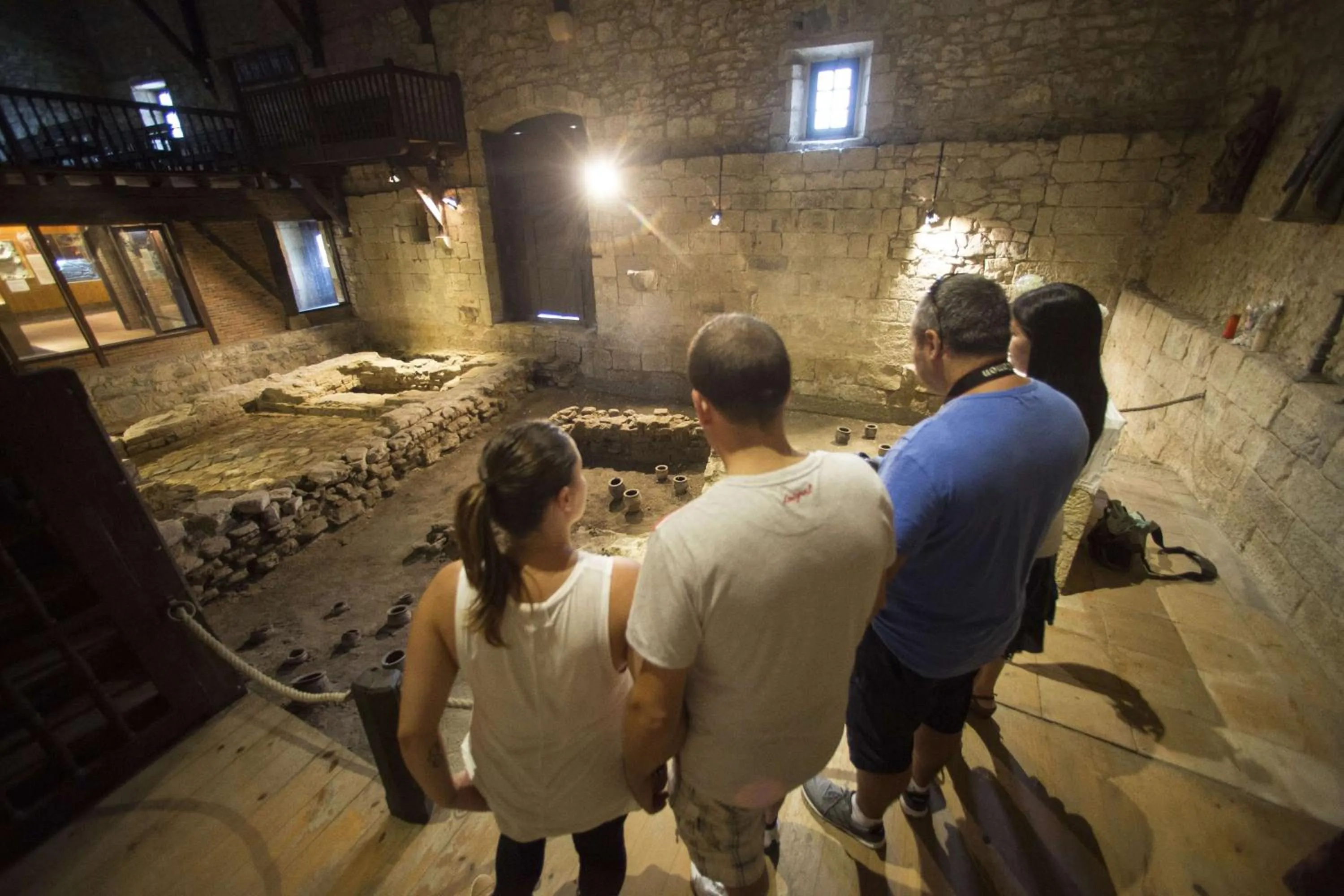 group of guests in ETH Irún