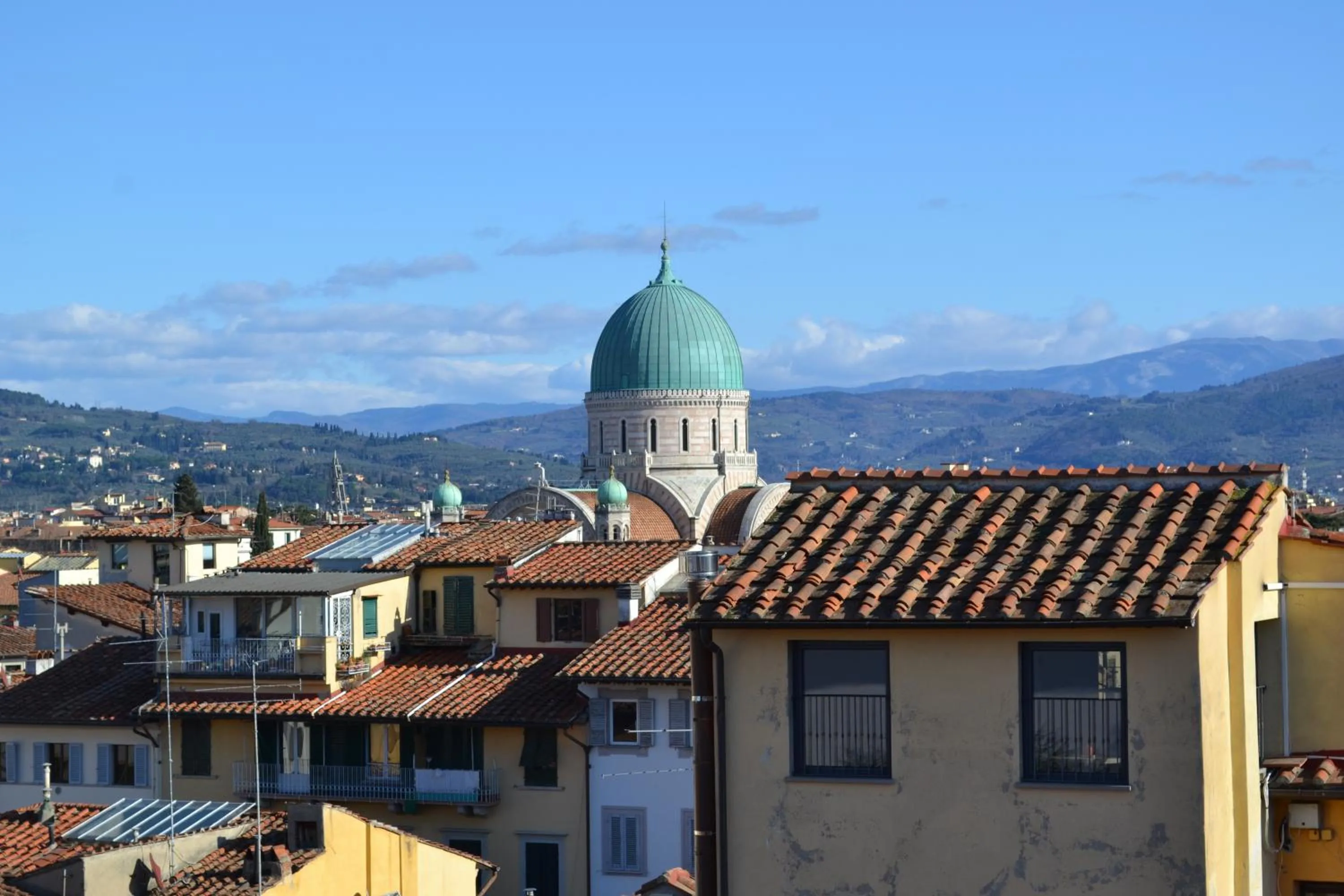 City view in Palazzo Graziani