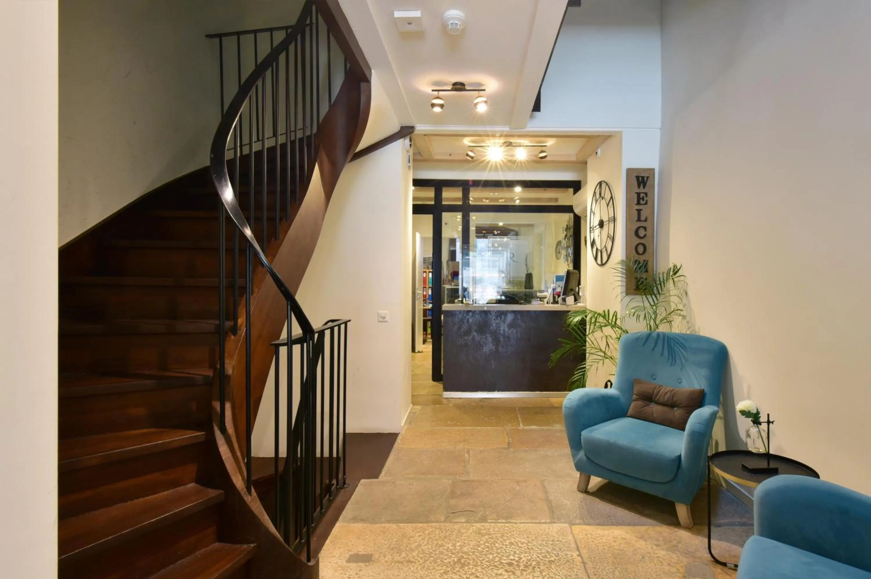 Lobby or reception in Hotel Rousseau