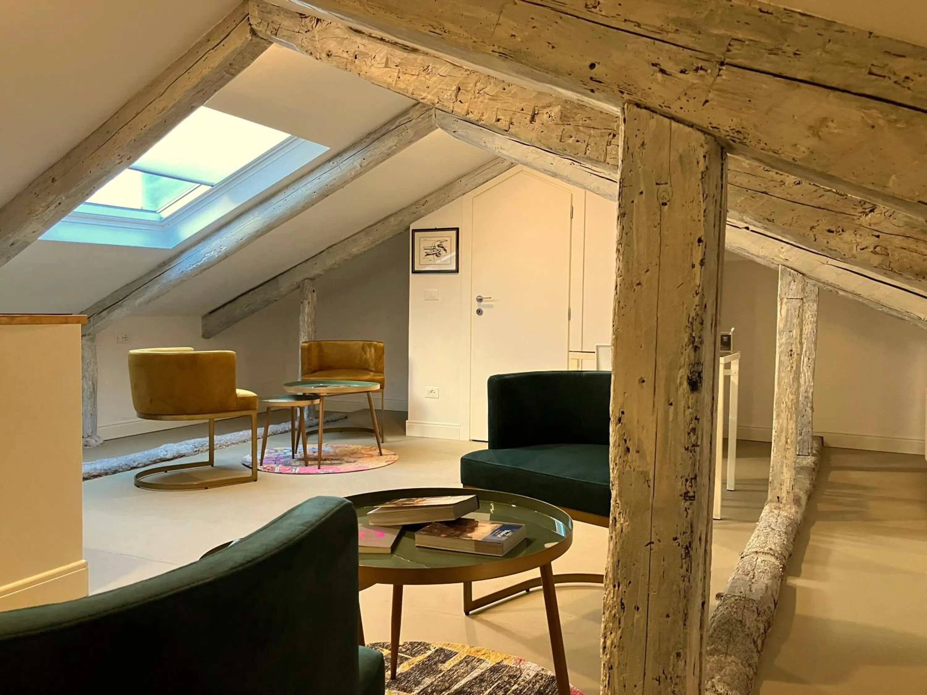 Seating area in Residenza Corte Antica B&B