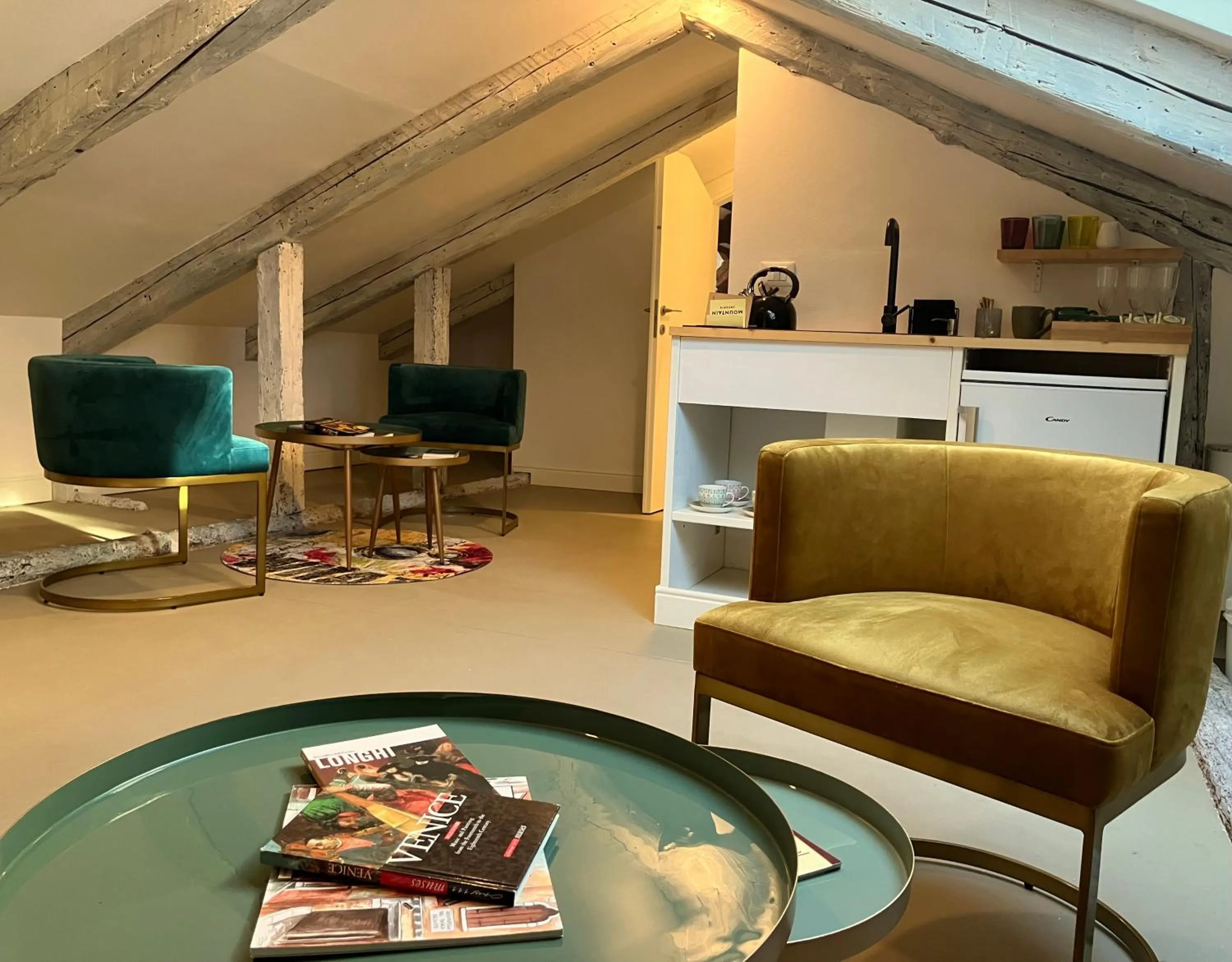 Seating area in Residenza Corte Antica B&B