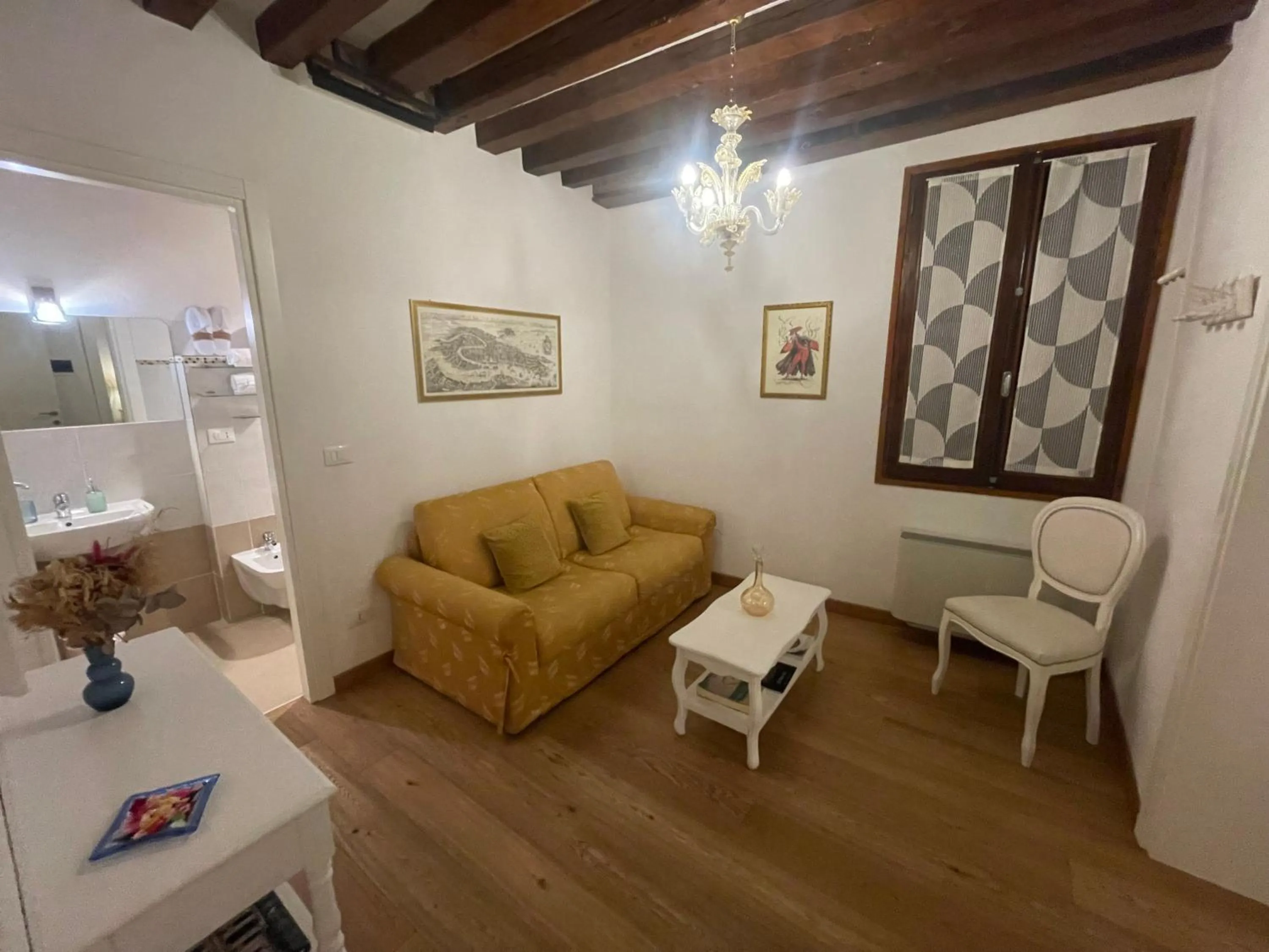 Living room in Residenza Corte Antica B&B