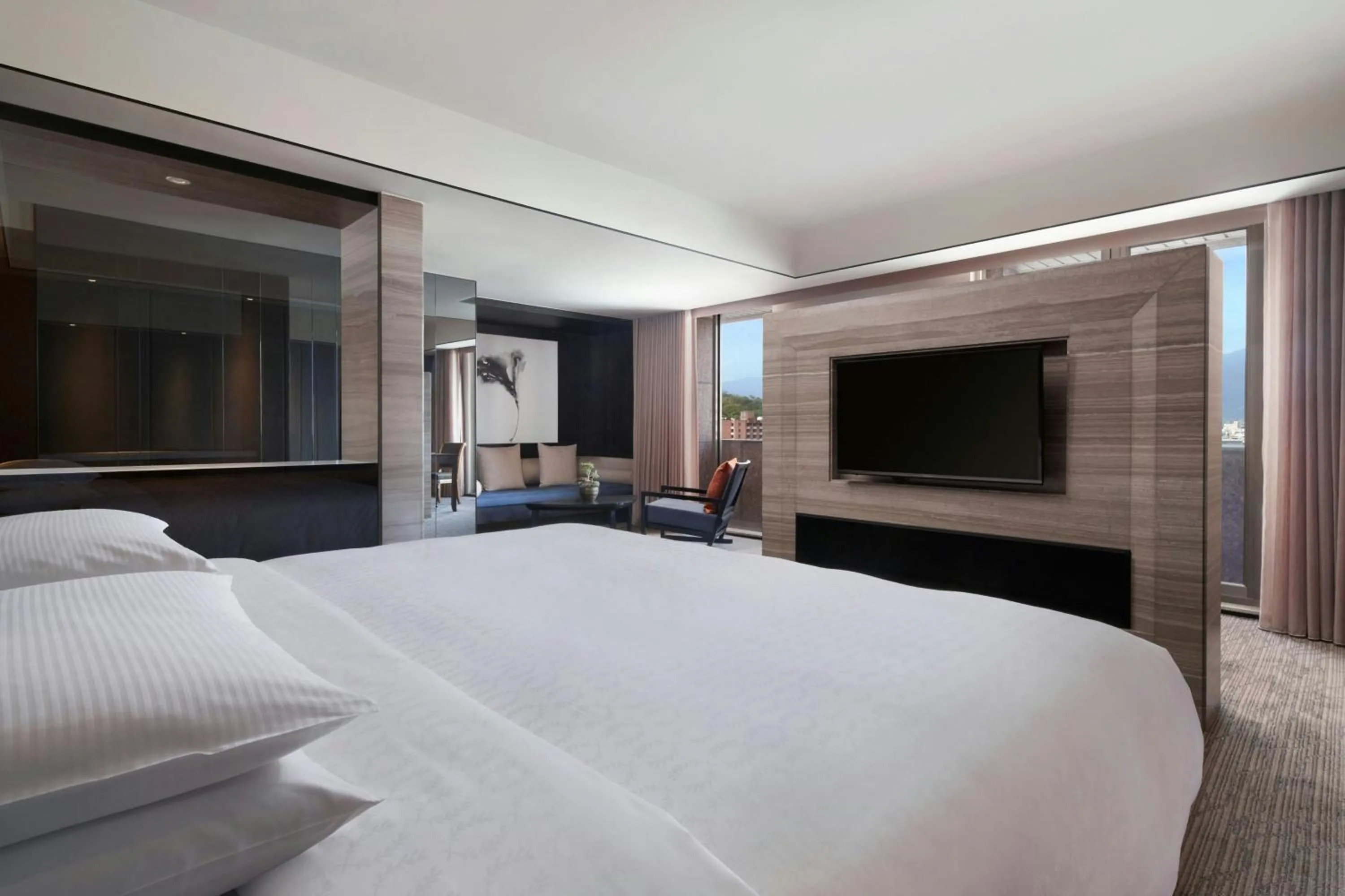 Bedroom, Bed in Sheraton Taitung Hotel