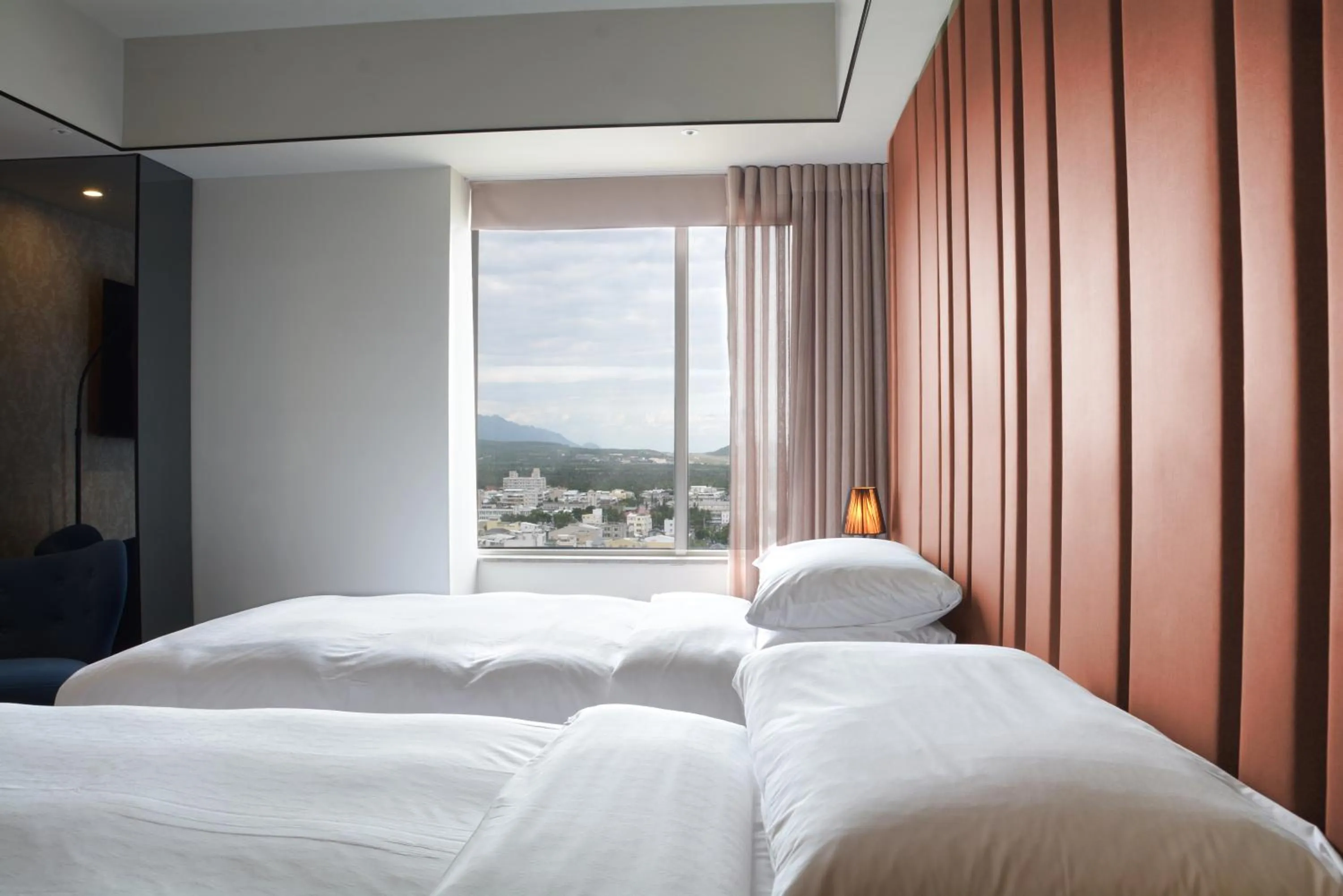 Bed in Sheraton Taitung Hotel