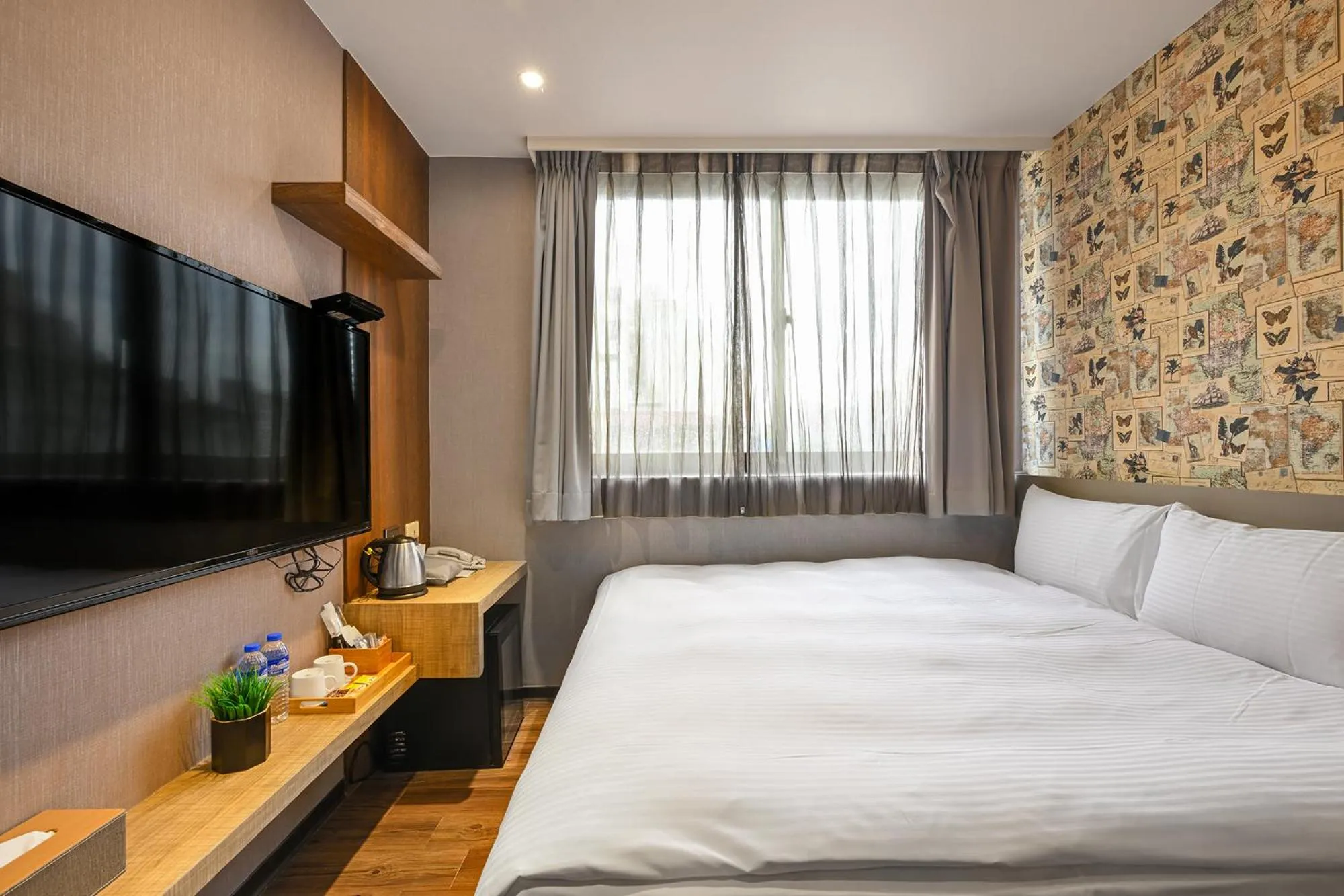 Bed in 綺樂文旅 康定館 Le Room Hotel Kangding