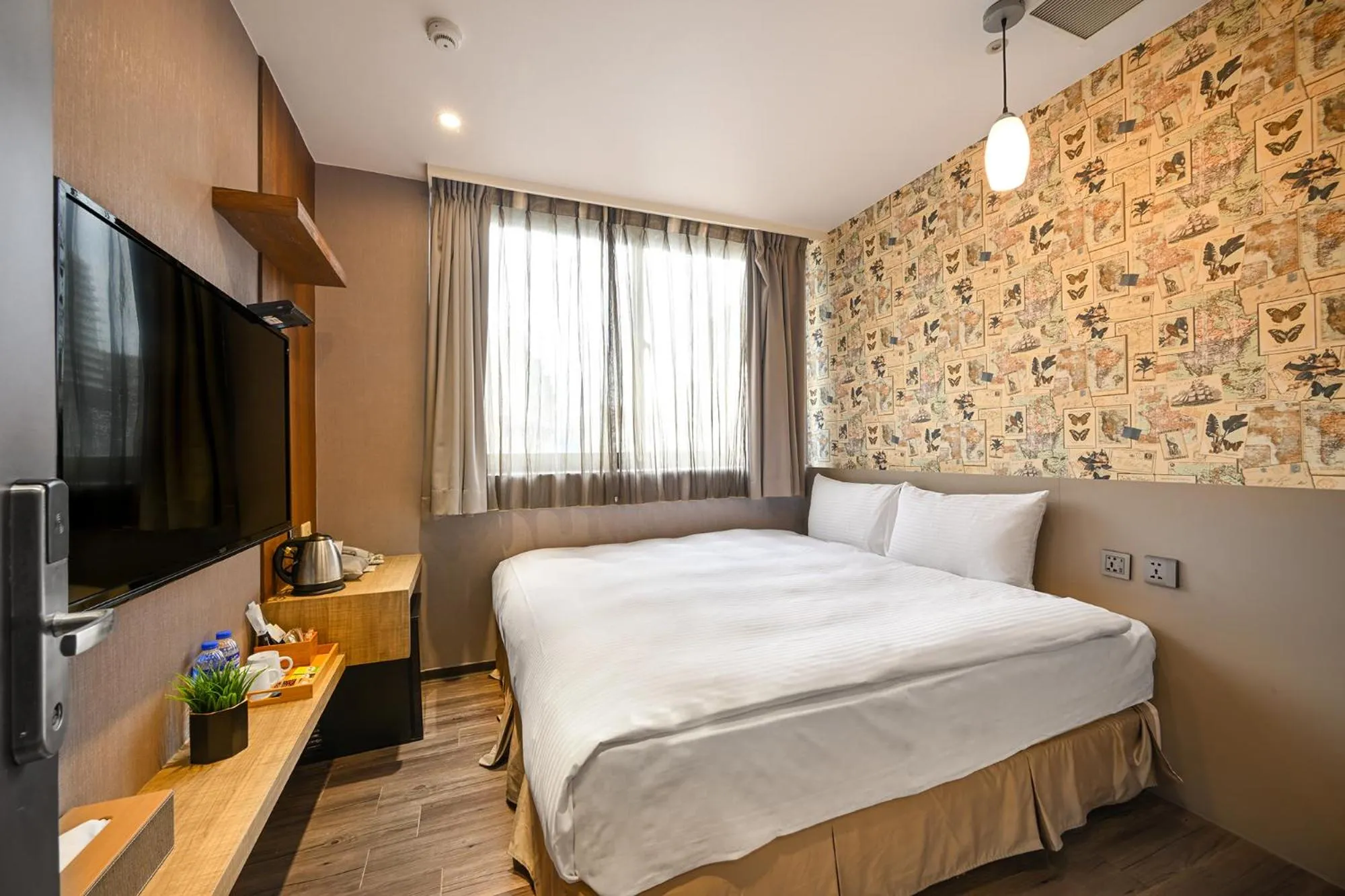 Bed in 綺樂文旅 康定館 Le Room Hotel Kangding