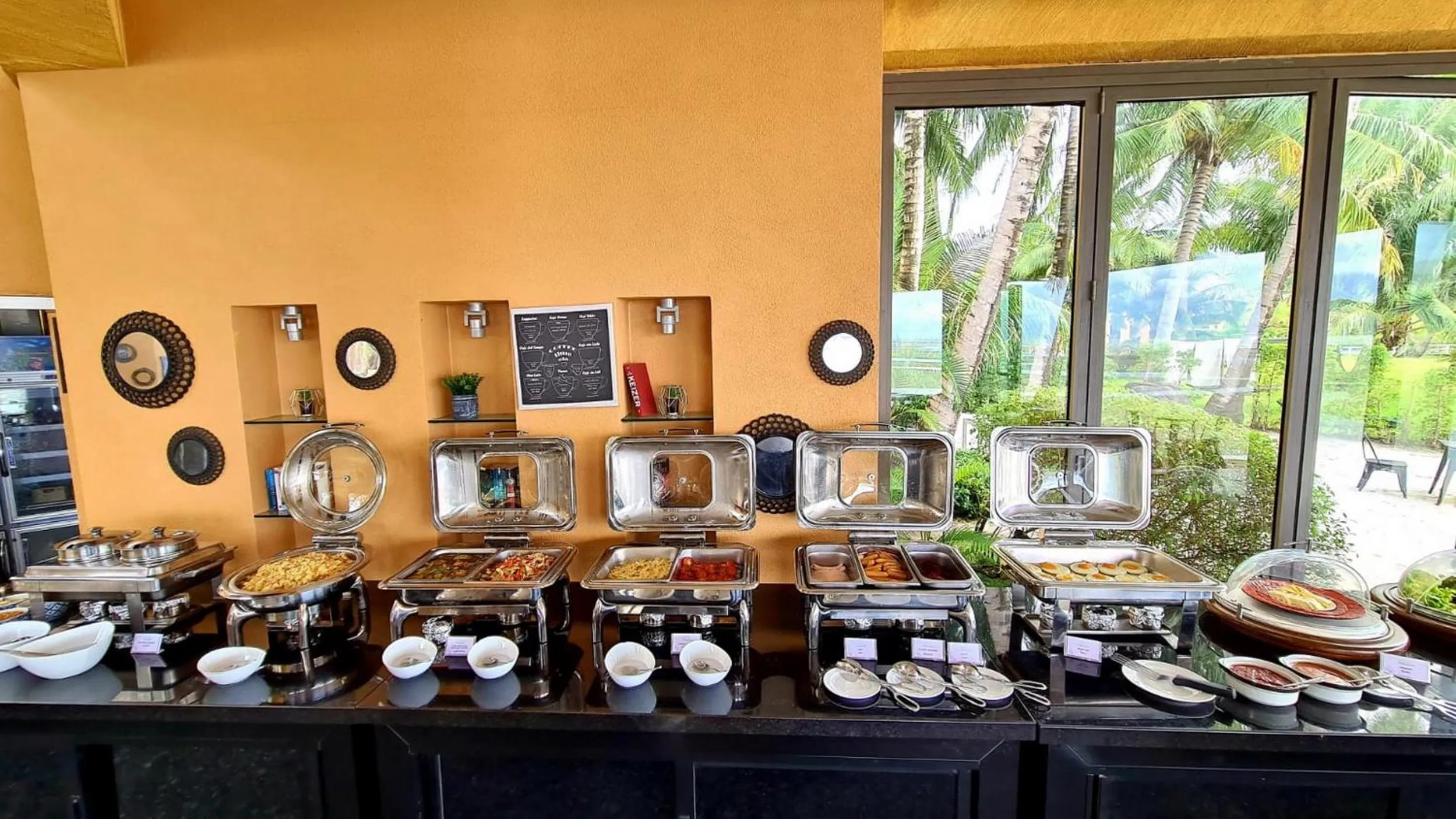 Continental breakfast in Siam Royal View Resort Apartments