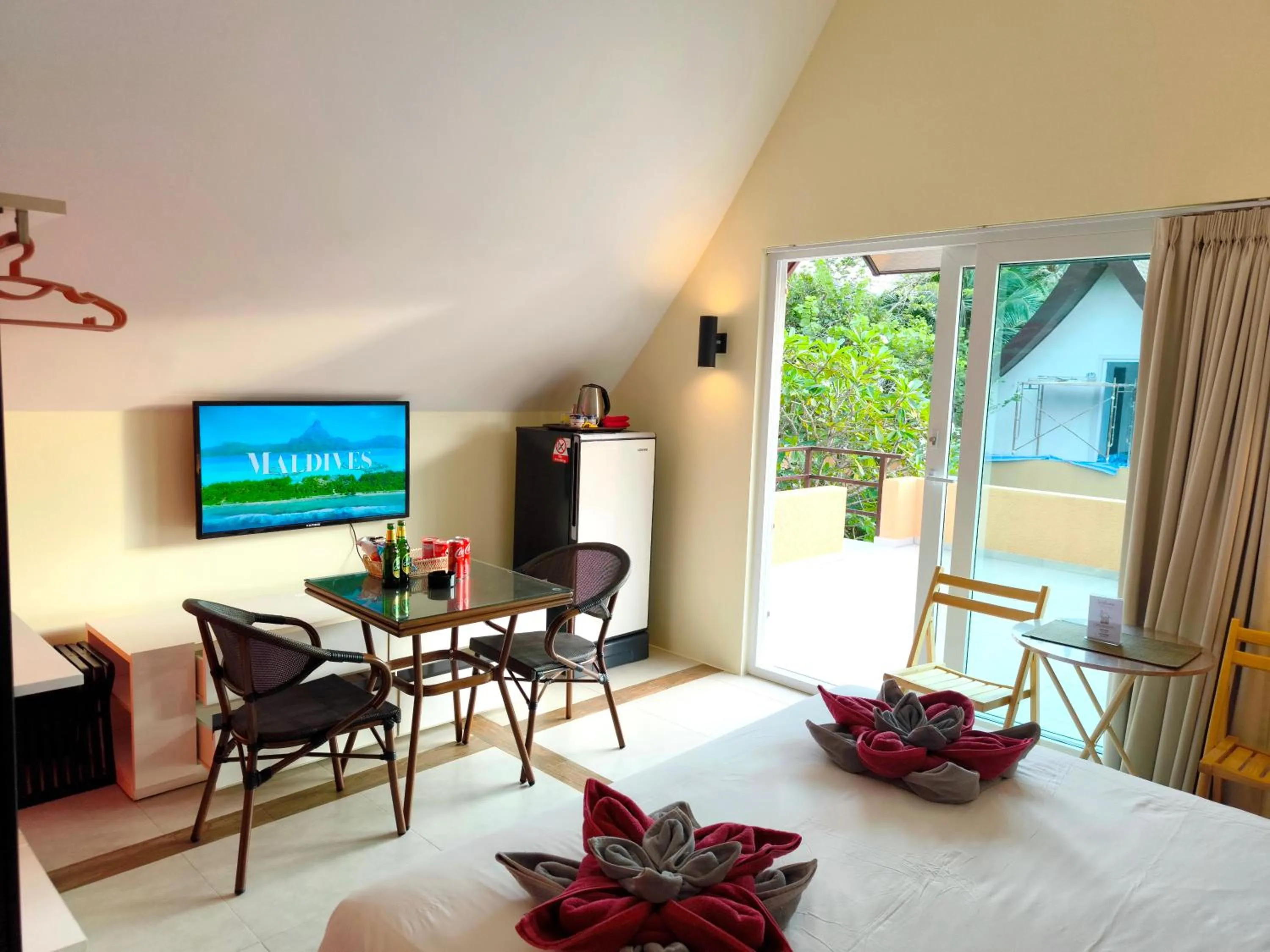 Bed in Siam Royal View Resort Apartments