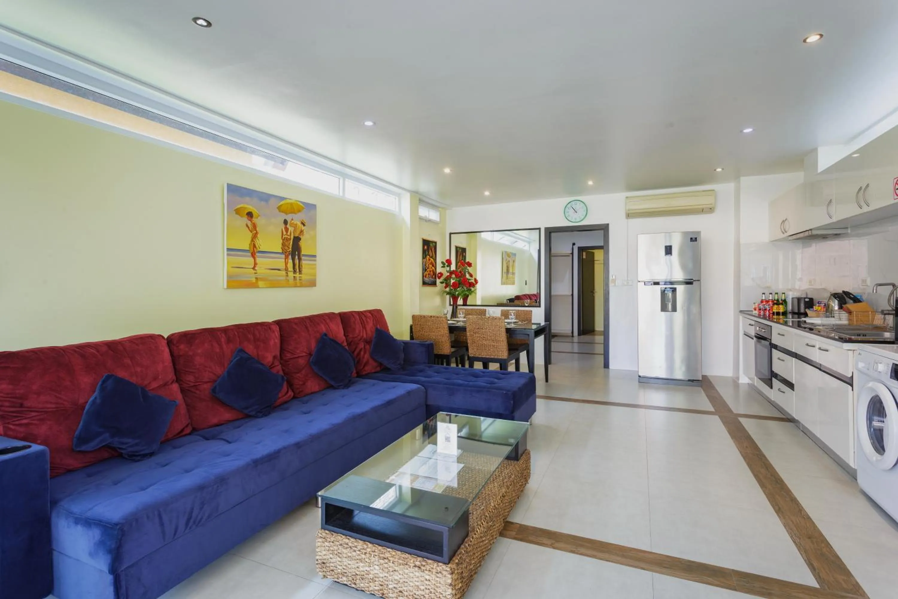 Seating area in Siam Royal View Resort Apartments