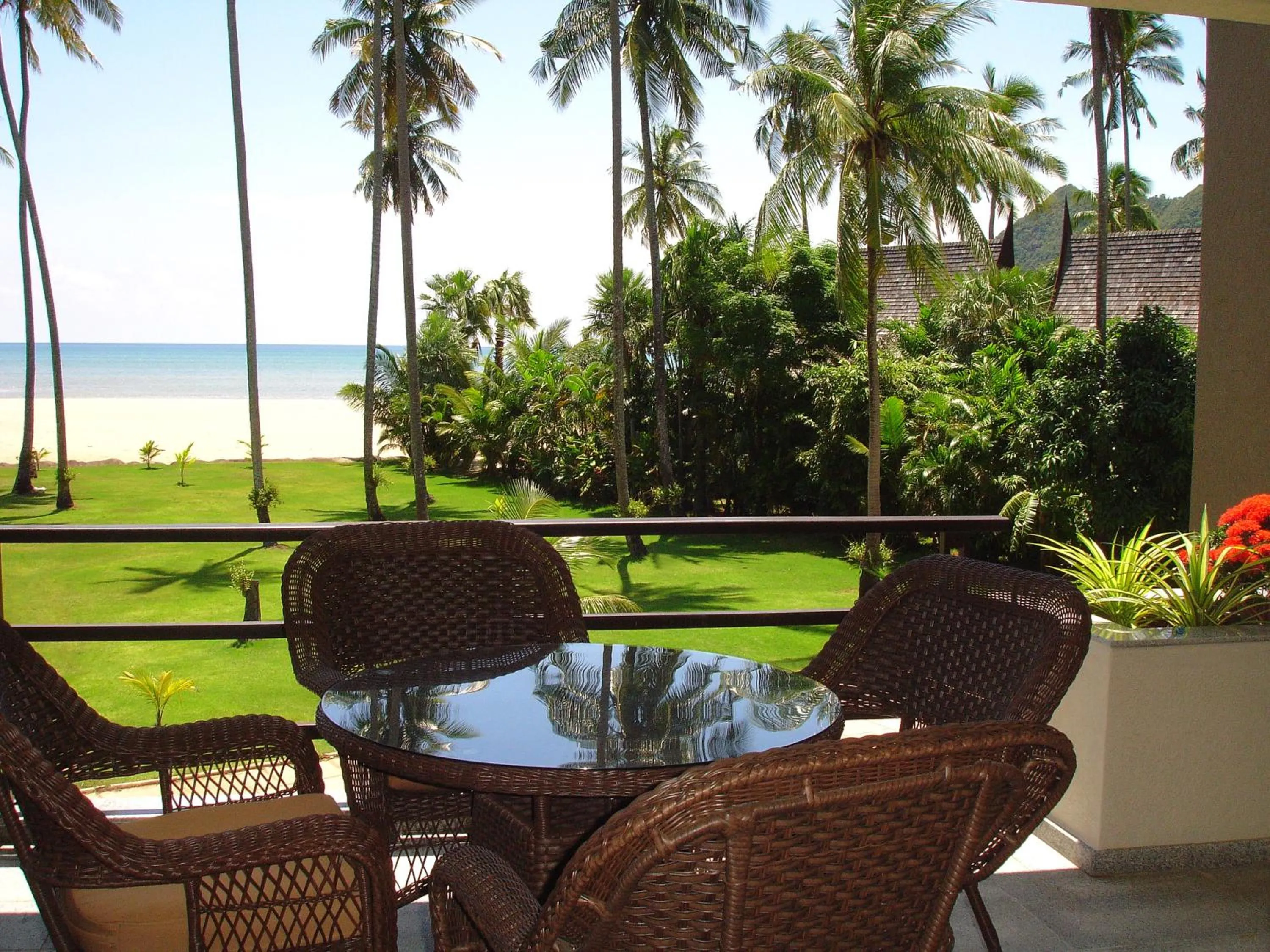Balcony/Terrace in Siam Royal View Resort Apartments