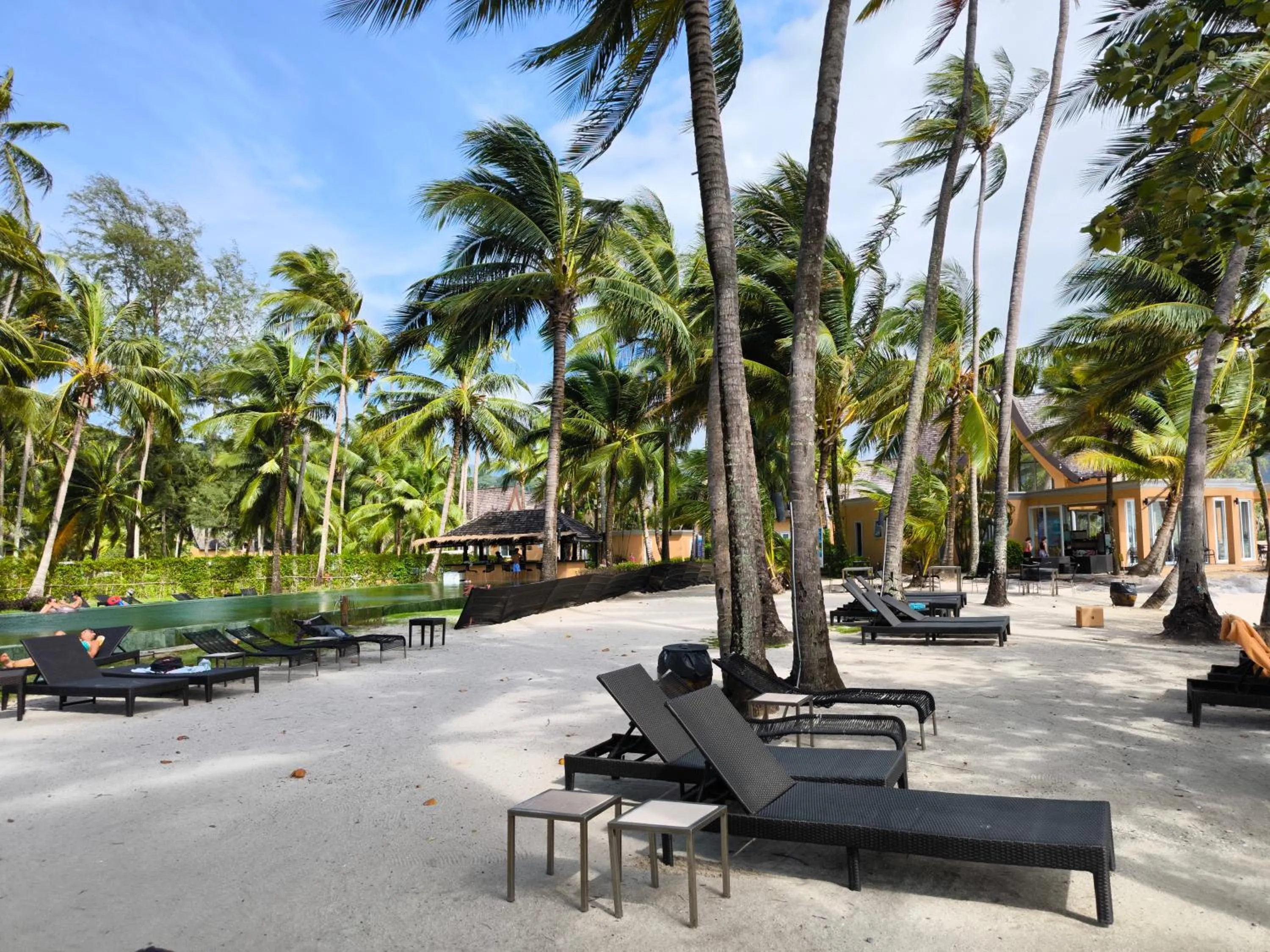 sunbed in Siam Royal View Resort Apartments