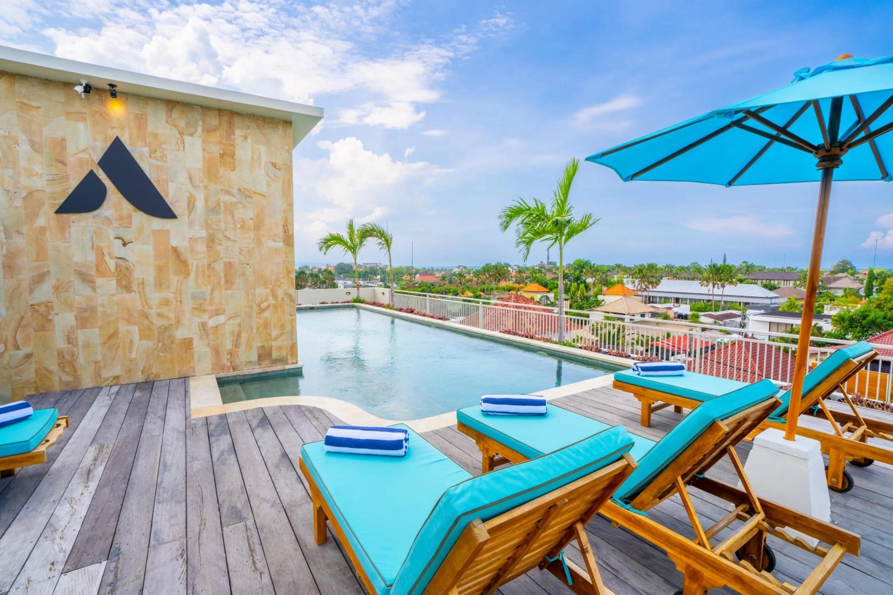 Swimming pool in Avanya Luxury Apartment