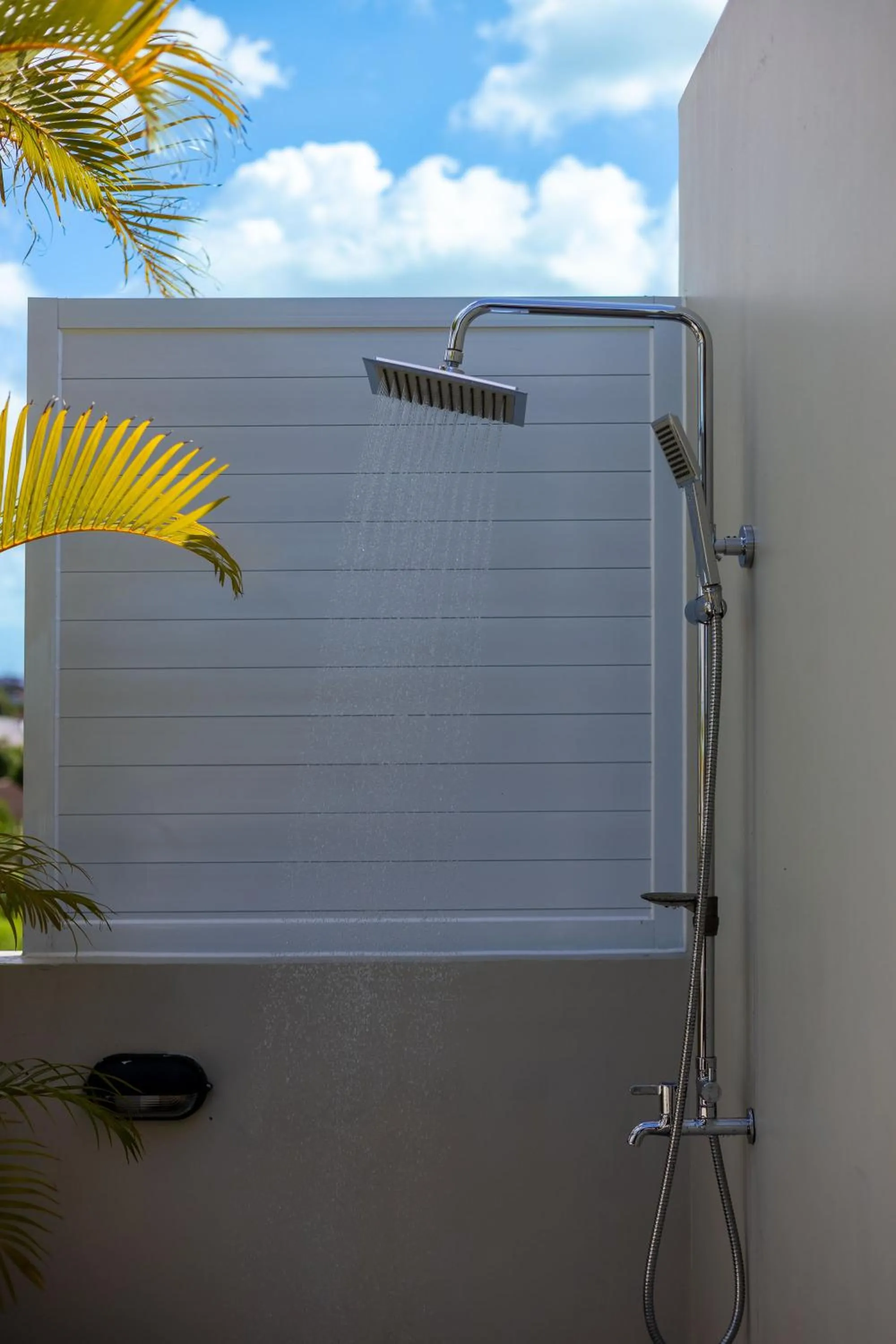 Shower in Avanya Luxury Apartment