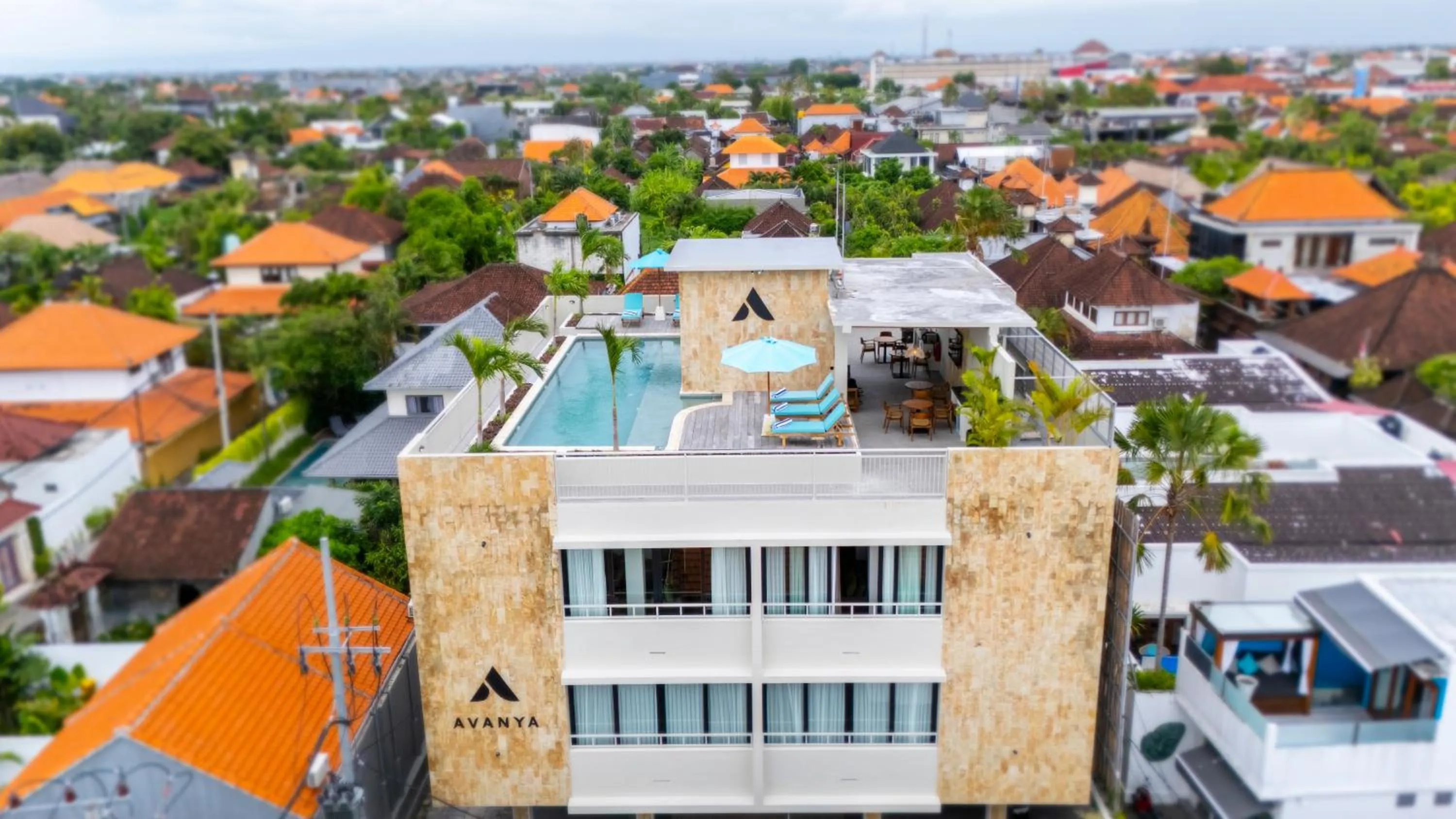 Property building in Avanya Luxury Apartment