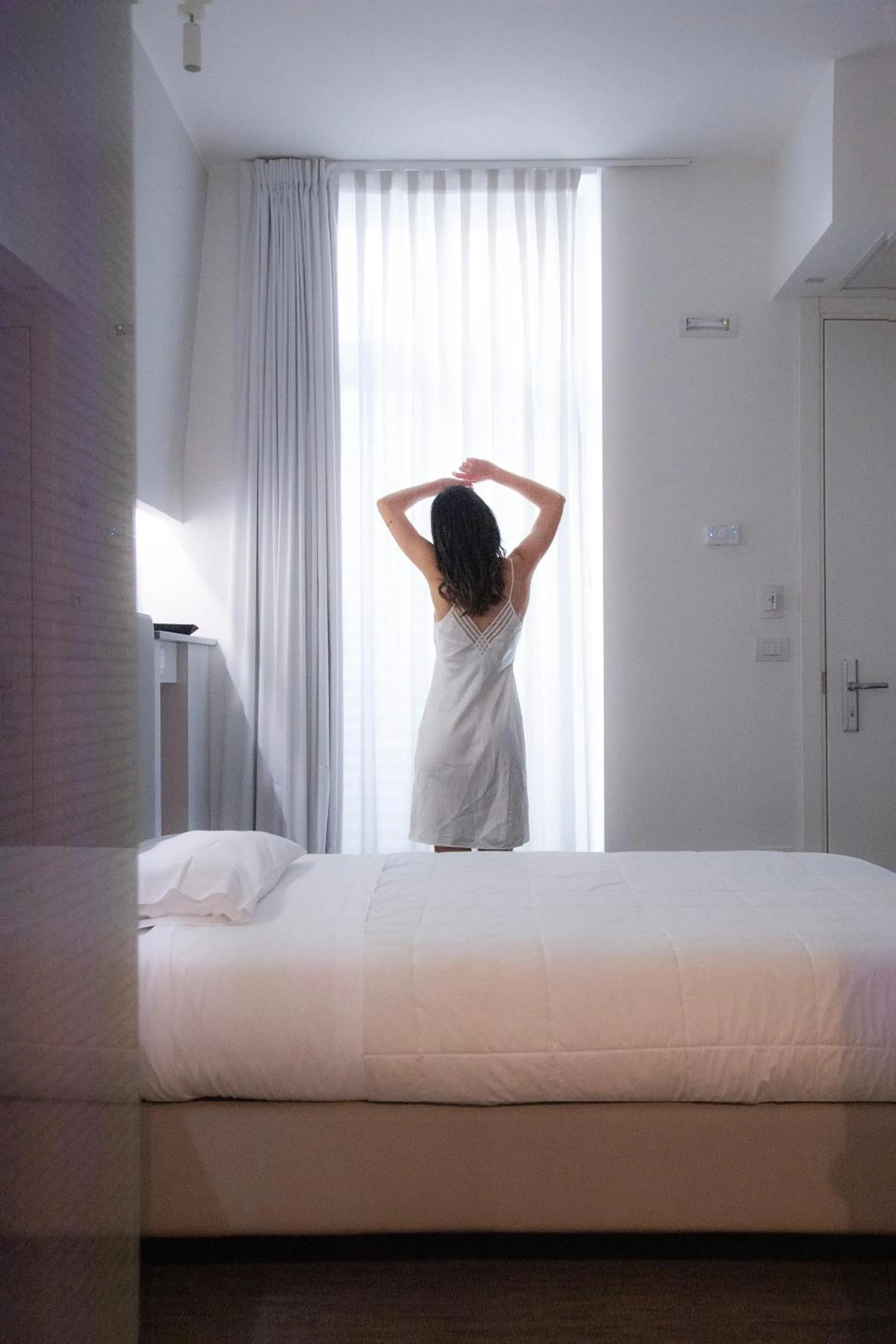 Bed in Executive Inn Boutique Hotel