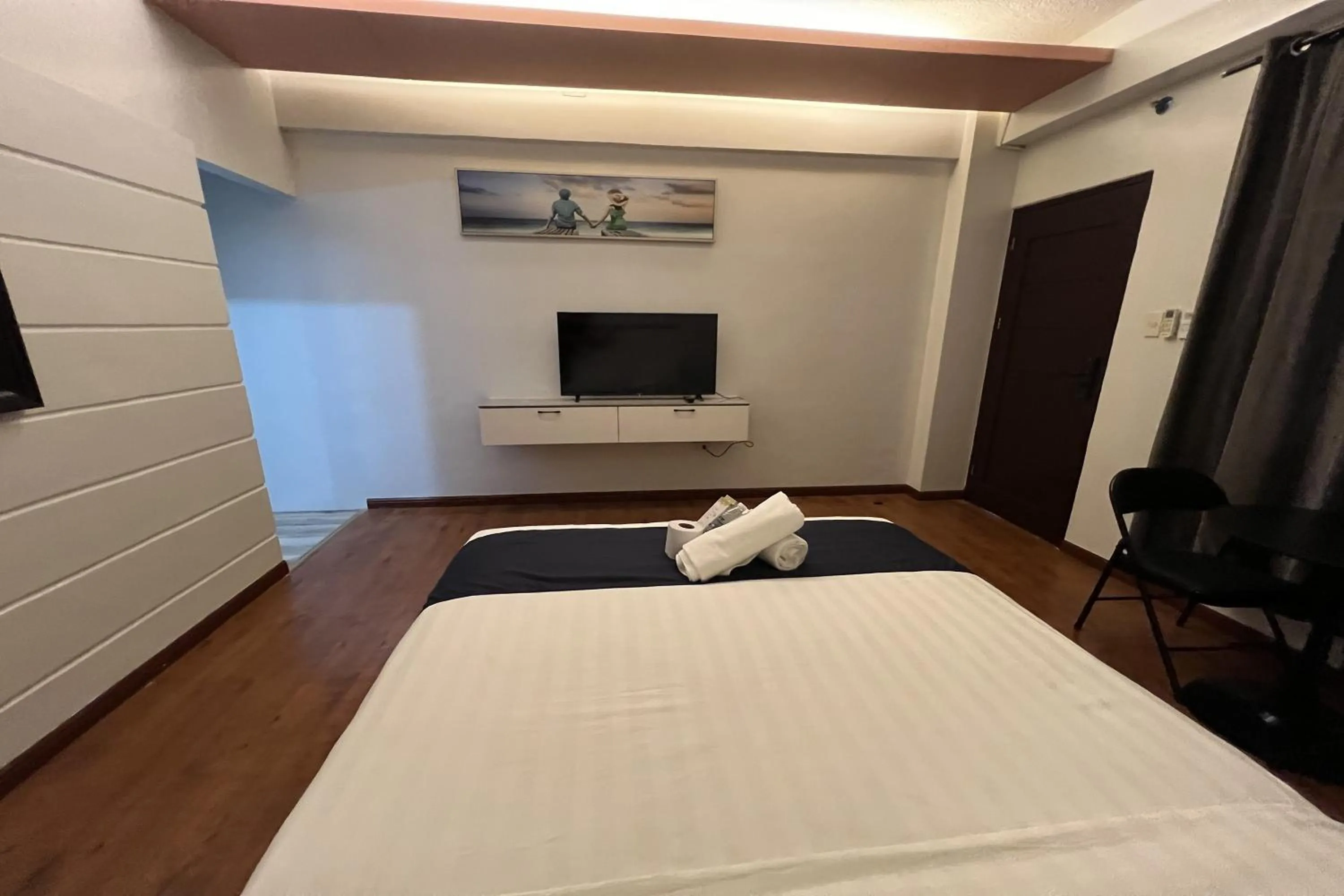 Bed in At The Pad Hotel and Resort