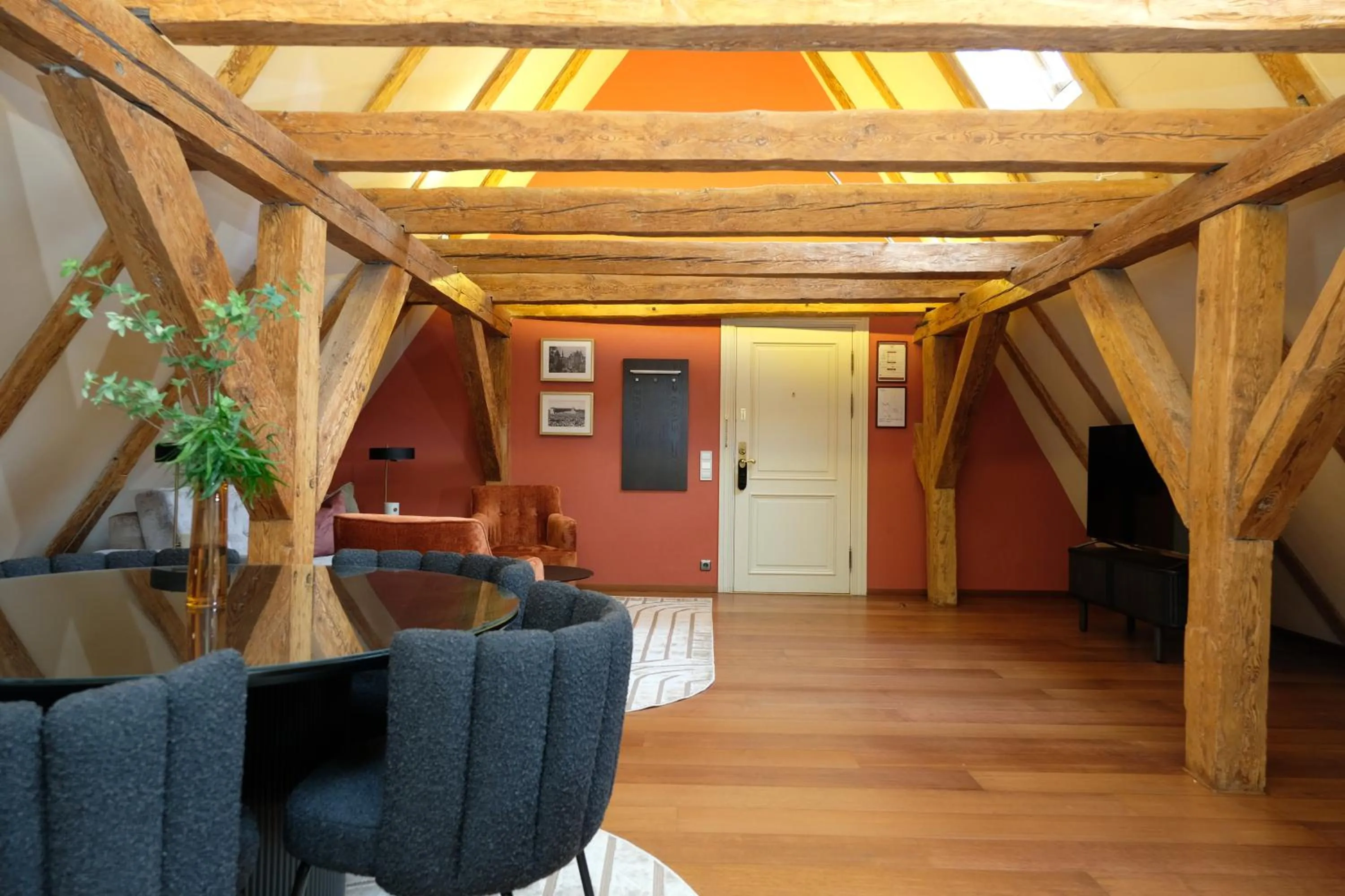 Living room in The Three Sisters Hotel