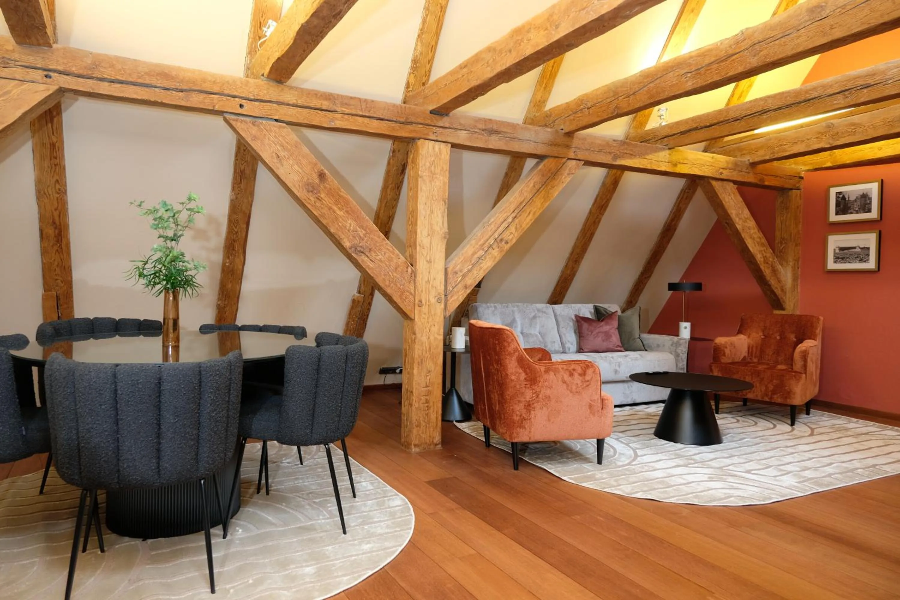 Living room in The Three Sisters Hotel