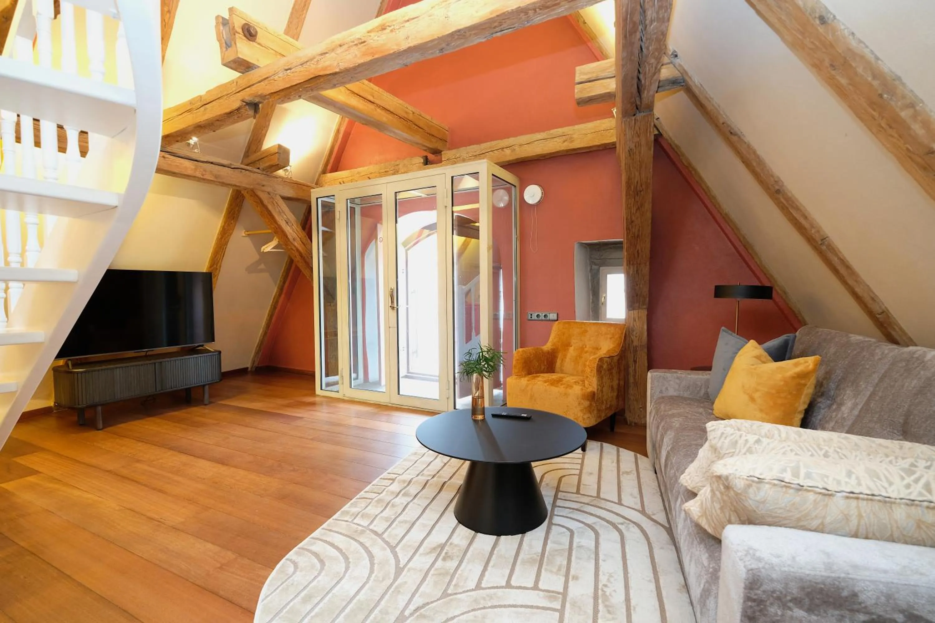 Living room in The Three Sisters Hotel