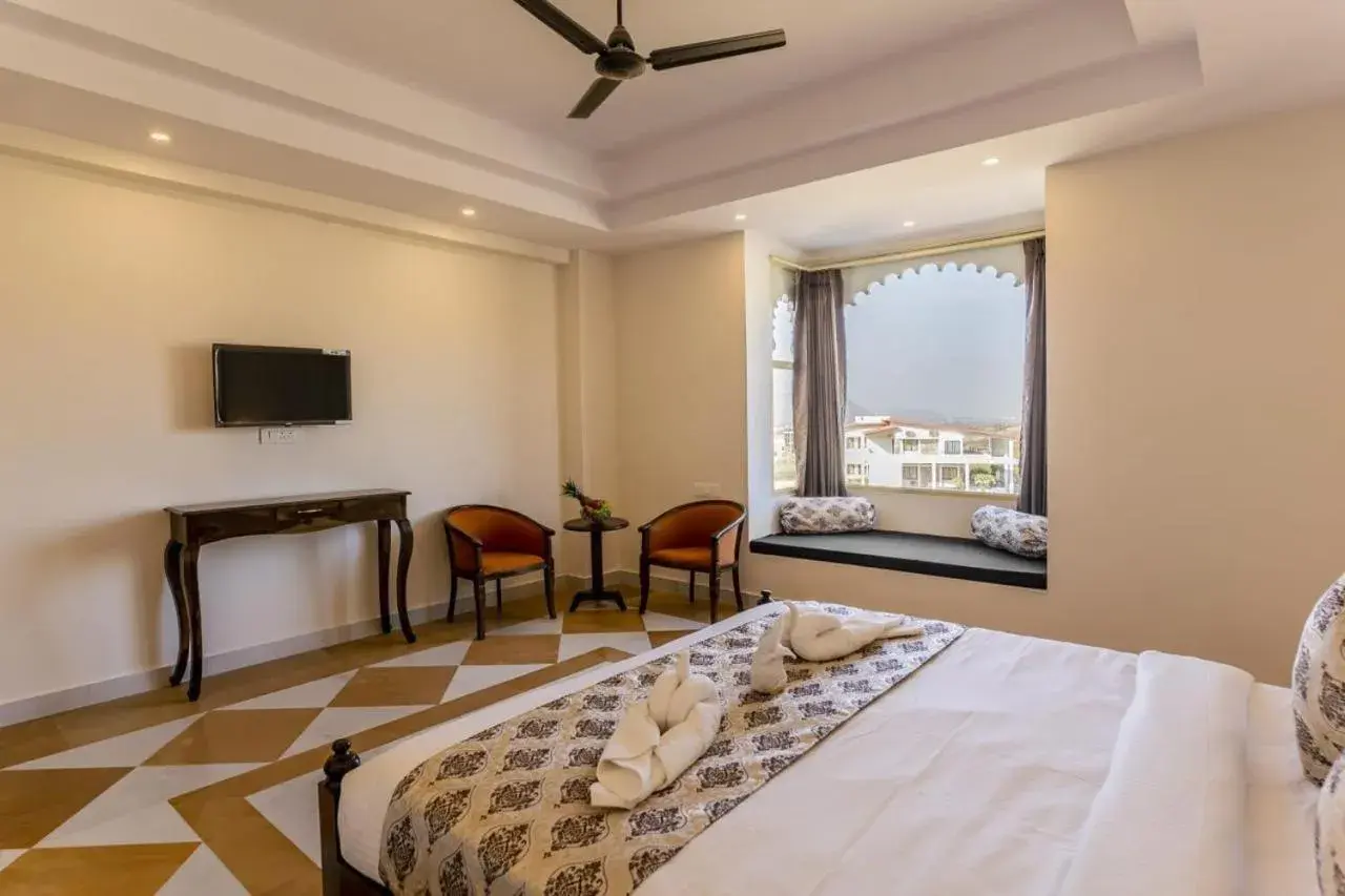 Double Room in The Rosewalk Heritage Udaipur Double Room in The Rosewalk Heritage Udaipur
