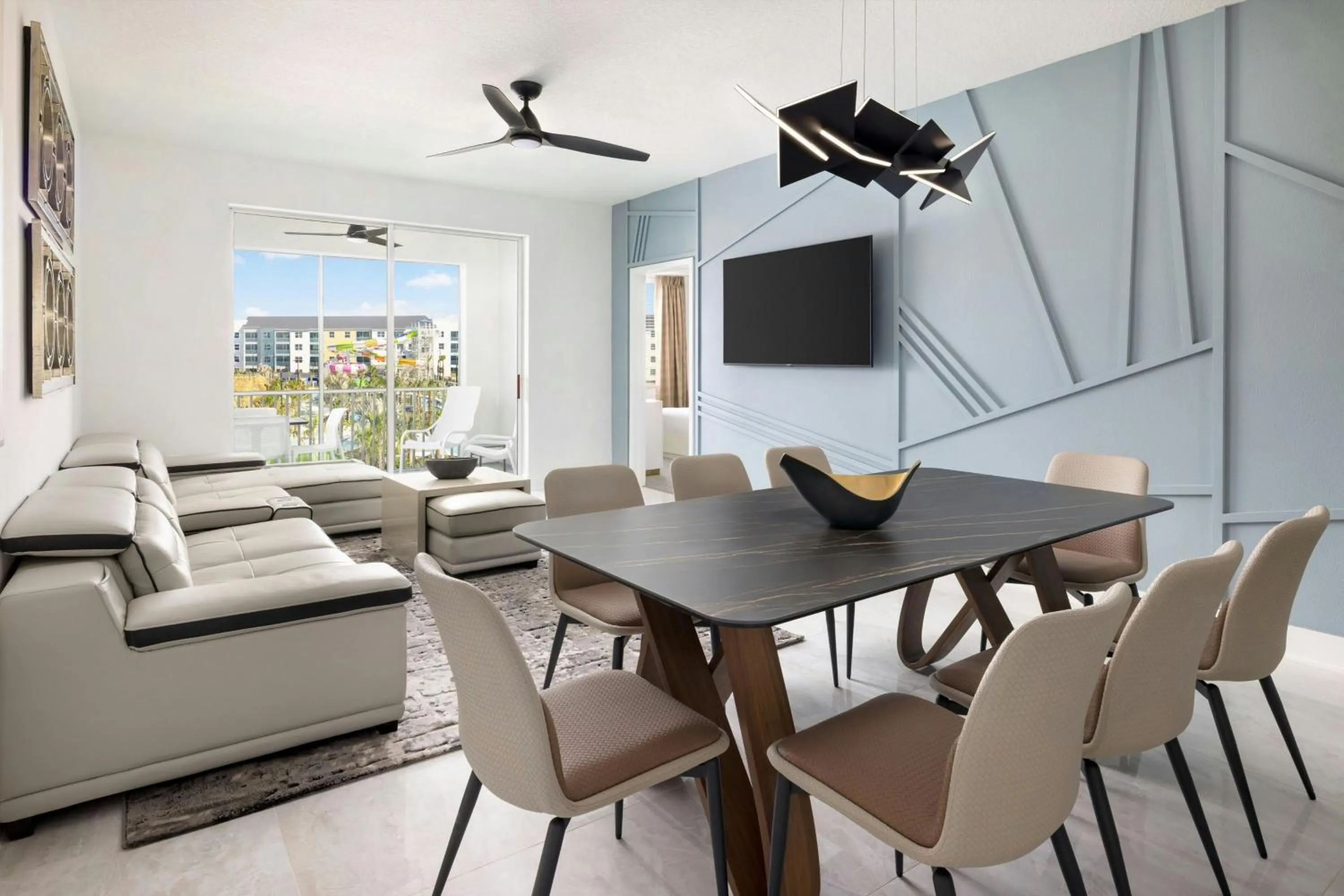 Bedroom in Villatel Orlando Resort, Apartments by Marriott Bonvoy