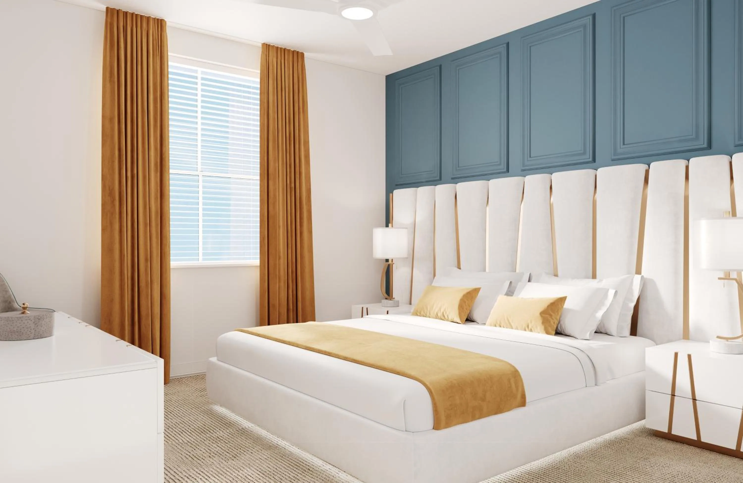 Bed in Villatel Orlando Resort, Apartments by Marriott Bonvoy