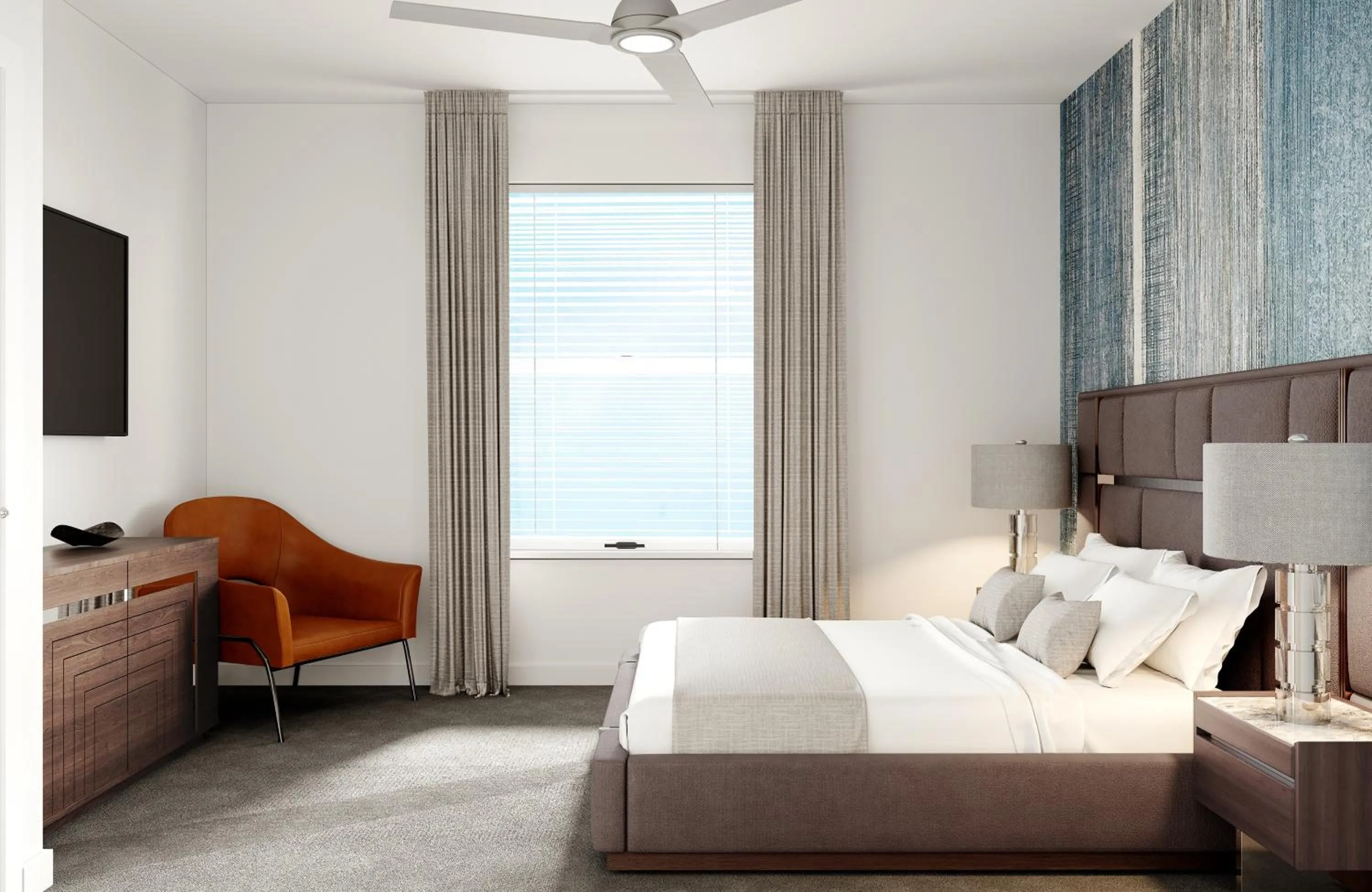 Bed in Villatel Orlando Resort, Apartments by Marriott Bonvoy