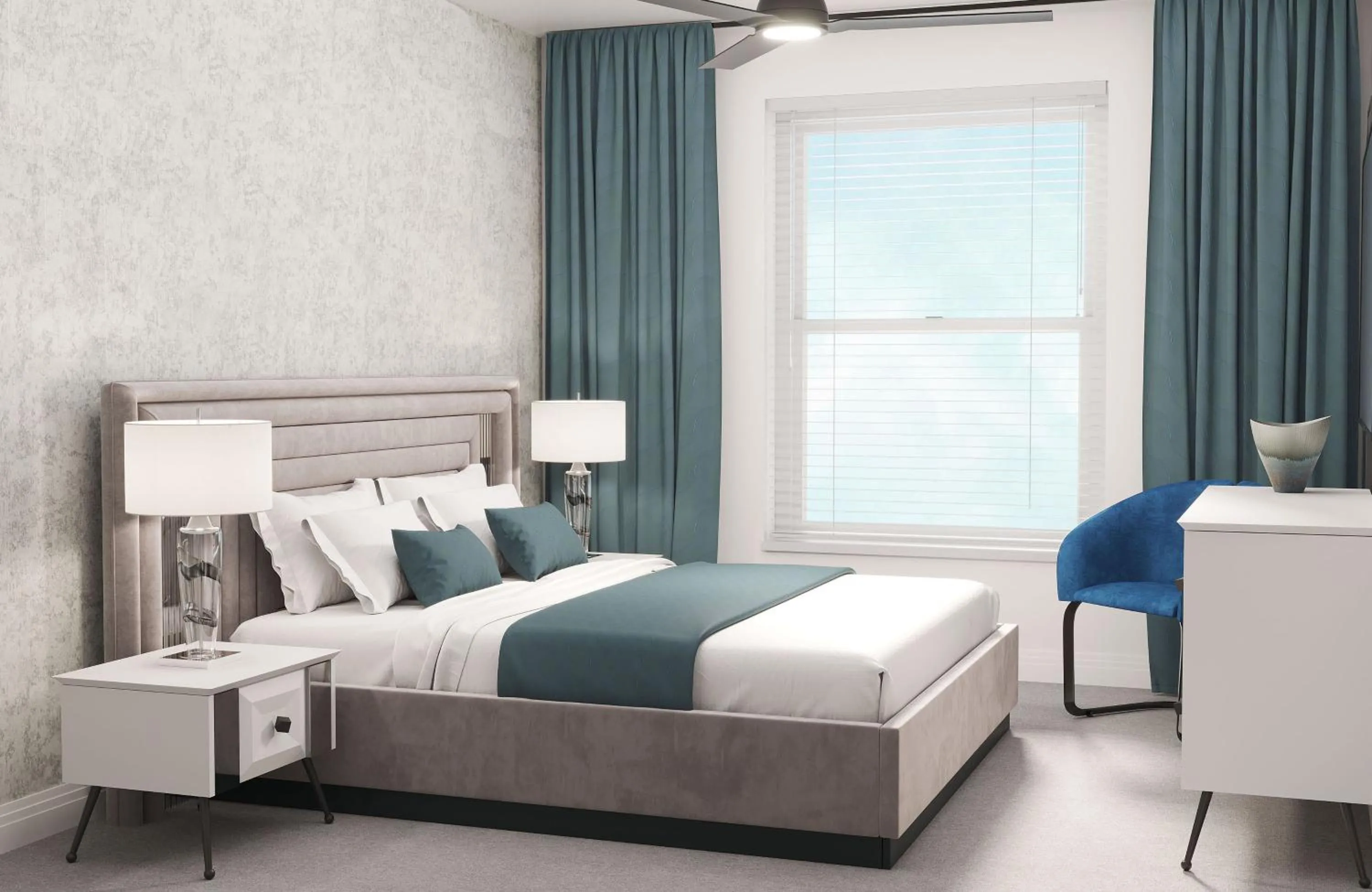 Bed in Villatel Orlando Resort, Apartments by Marriott Bonvoy