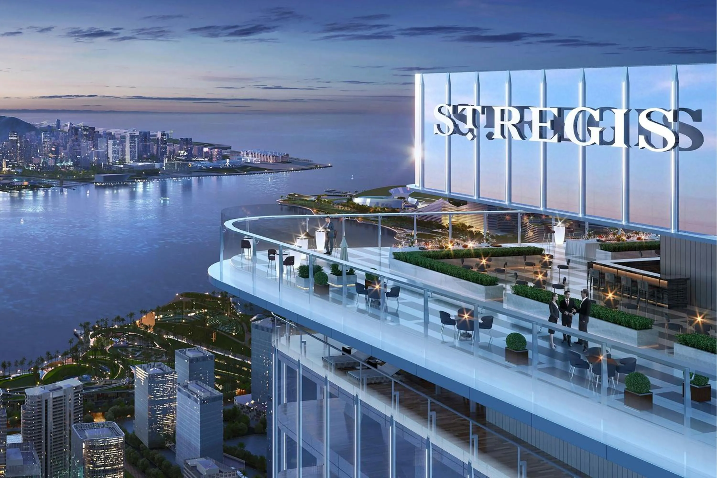 Property building in The St. Regis Shenzhen Bao'an