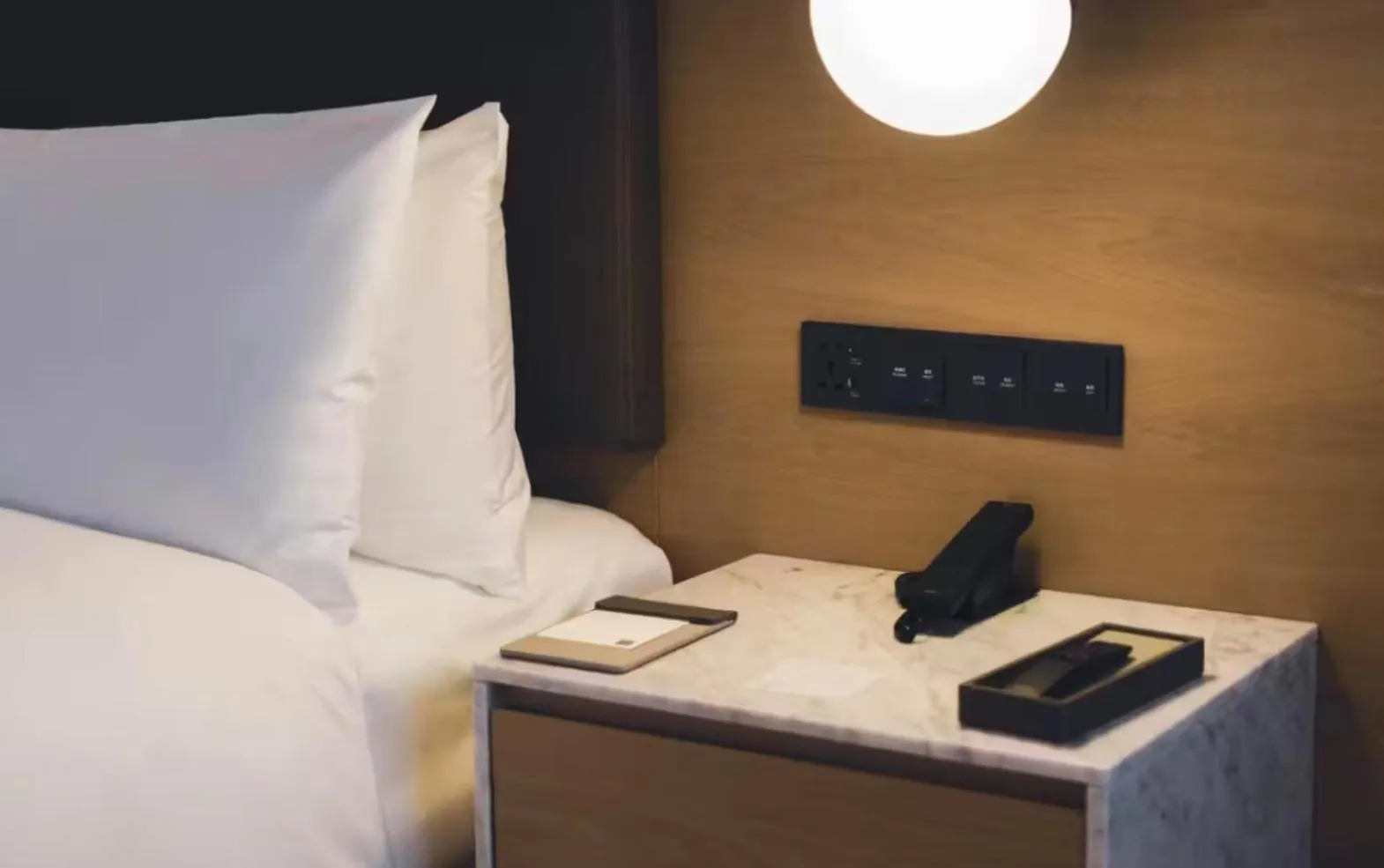 Bed in AC Hotel Suzhou Industrial Park