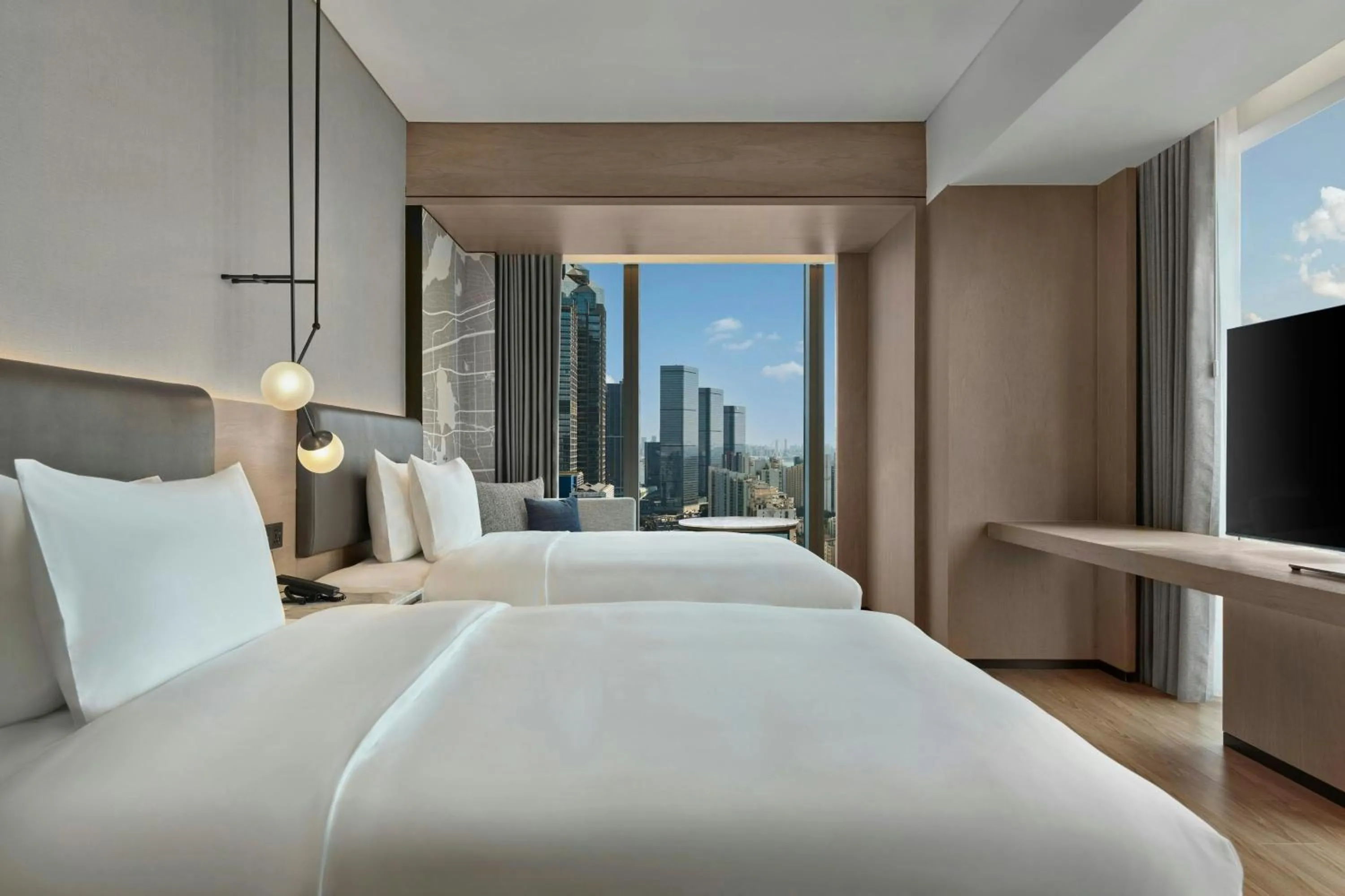 Photo of the whole room, Bed in AC Hotel Suzhou Industrial Park