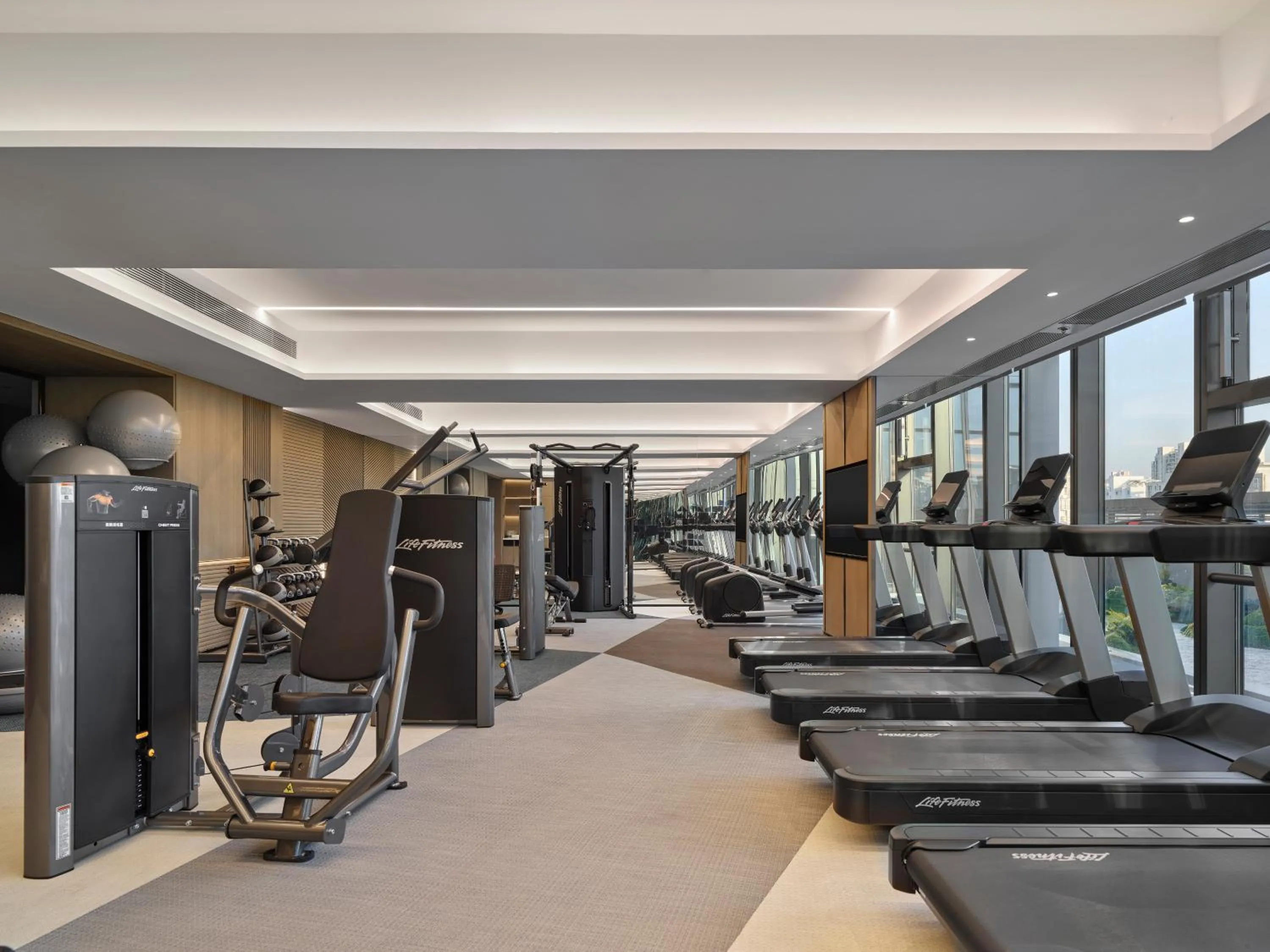 Fitness centre/facilities in AC Hotel Suzhou Industrial Park
