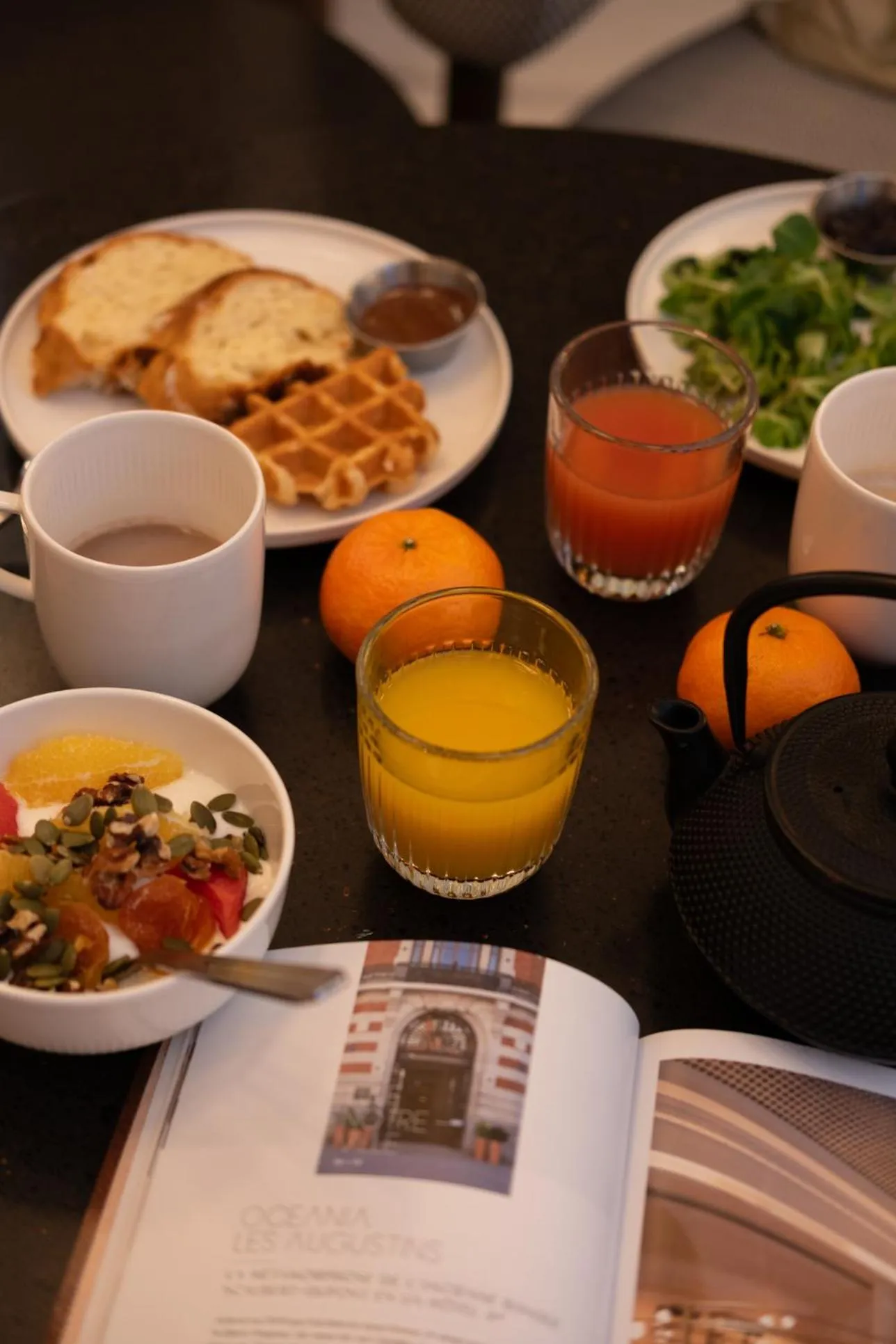 Breakfast in Hotel & Spa Oceania Lille Les Augustins