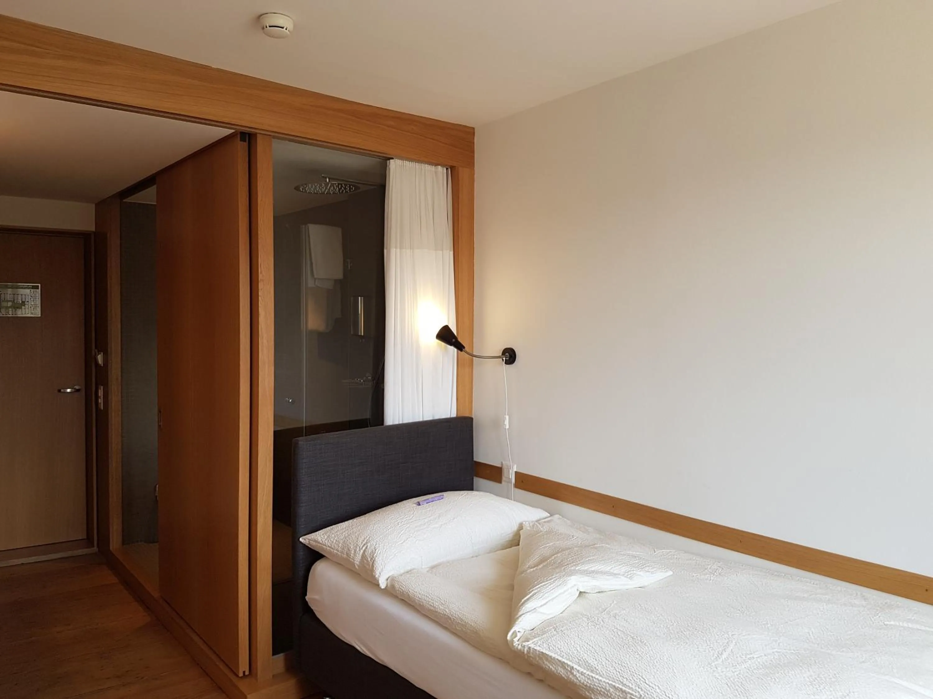Bed in East West Hotel Basel